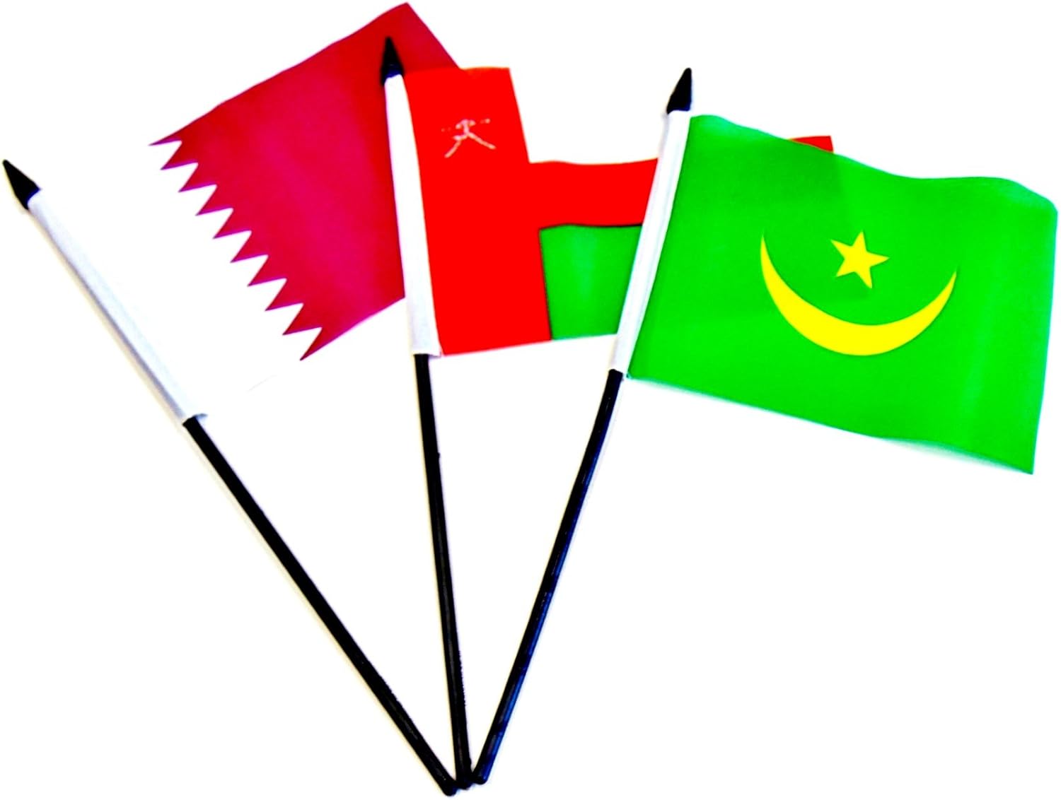 ARAB LEAGUE WORLD FLAG SET-22 Polyester 4"x6" Flags, One Flag for Each Country in the Arab League Flag Centerpiece, 4x6 Miniature Desk & Table Flags, Small Mini Stick Flags BASES NOT INCLUDED 7 61lqkha6vyL. AC SL1500 - northernschoolofshiatsu.co.uk