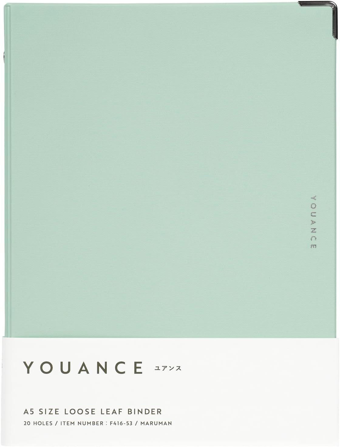 Maruman FM64-30 Loose Leaf Binder Yuance Mini 5 Hole, Light Purple 3 61mTf+UE NL. AC SL1500 - northernschoolofshiatsu.co.uk