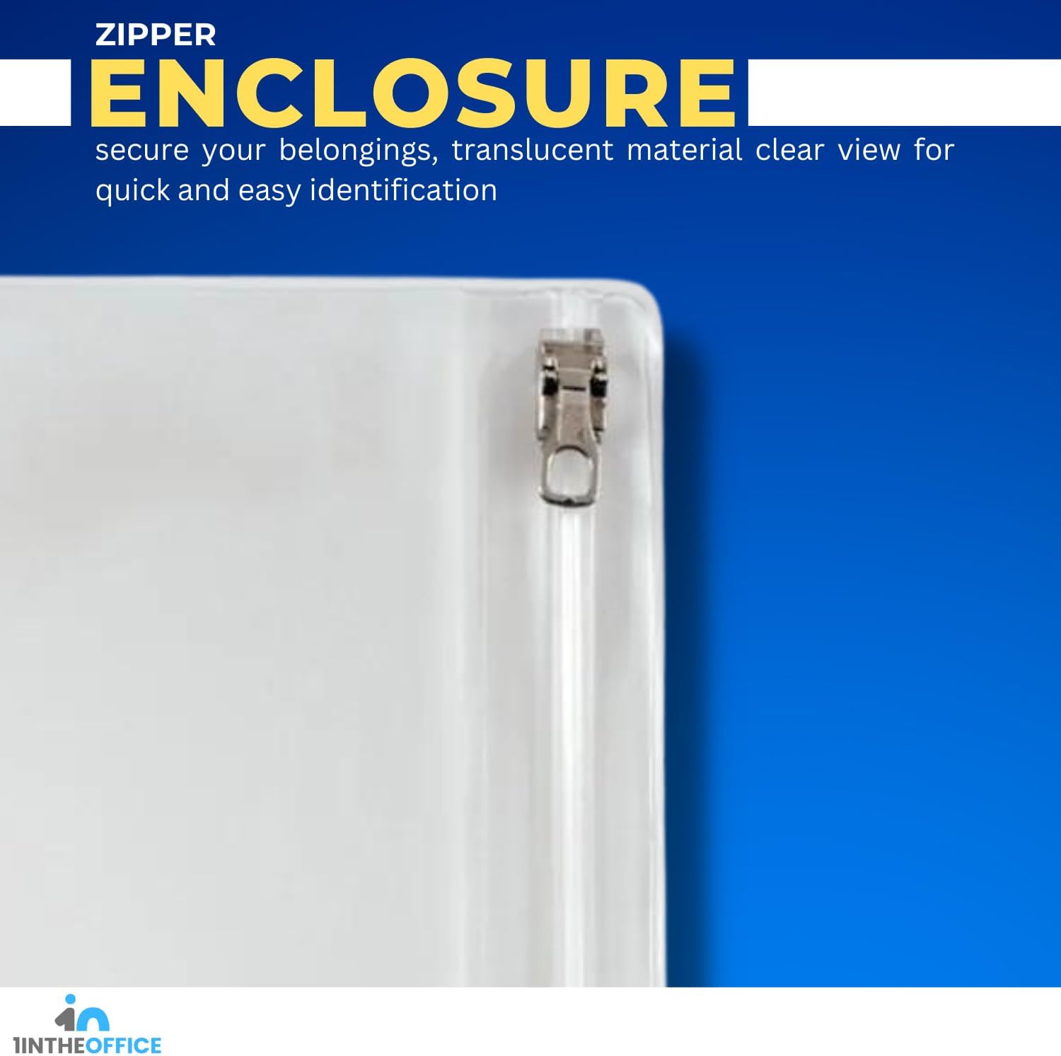 1InTheOffice Clear Pencil Pouch For 3 Ring Binder, Ring Binder Pockets with Zipper, Vinyl, 4 Pack 5 61mg6PlSfuL. AC SL1500 - northernschoolofshiatsu.co.uk