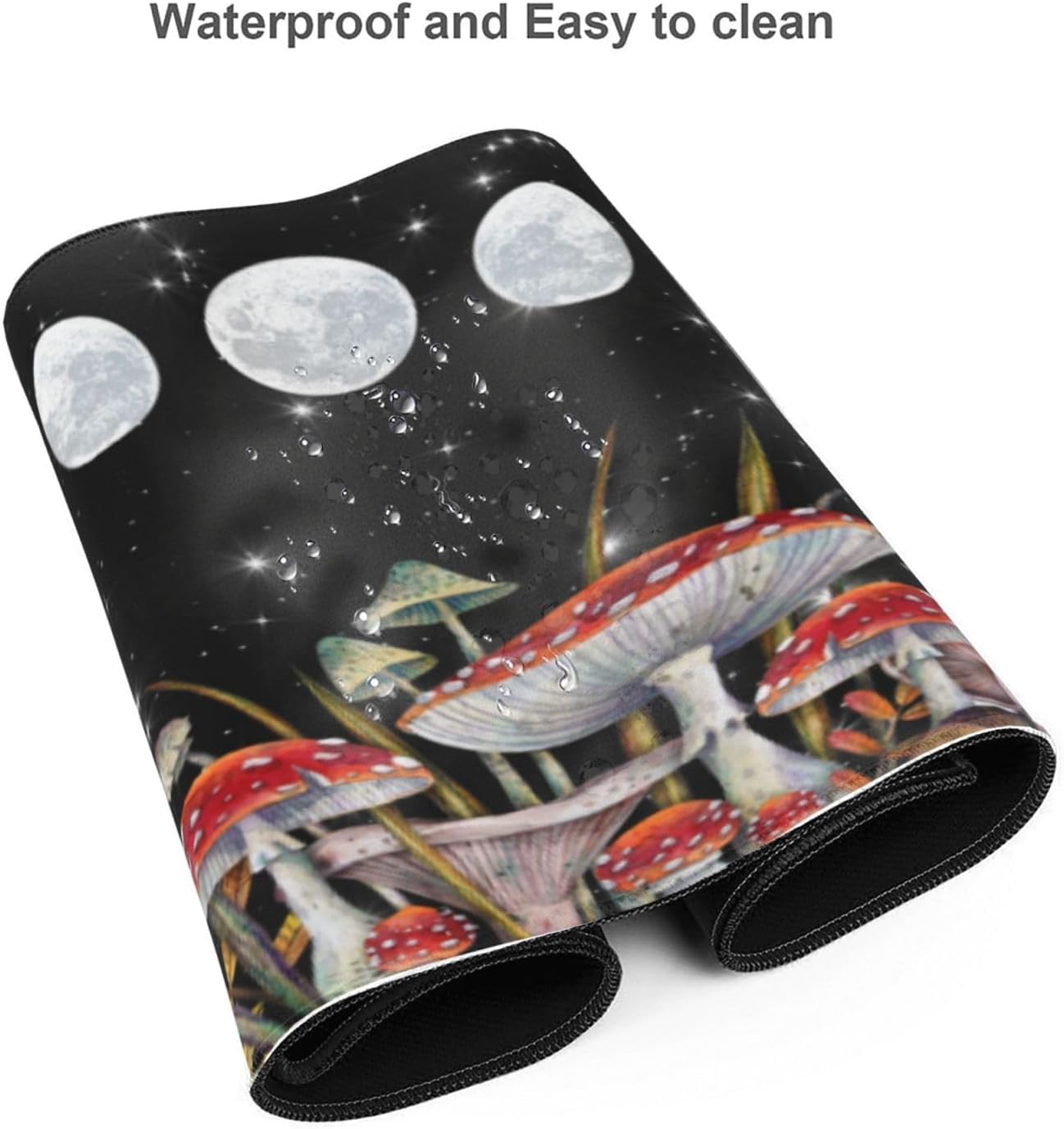 Moon Phase Flower Mushroom Star Mouse Pad 11.8x31.5 in Desk Accessories Big Extended Non-Slip Rubber Base Mousepad with Stitched Edges Gaming Pc Desktop Large Mouse Pad 7 61nc1OM0I7L. AC SL1500 - northernschoolofshiatsu.co.uk