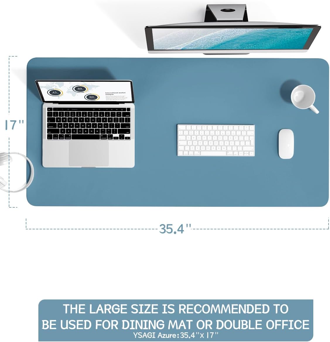 YSAGi Non-Slip Leather Desk Pad, Waterproof Laptop Computer Desk Keyboard Mat, Table Protector Blotter Mat, Large Mouse Pad for Office/Work/Home/Decor(Pink, 23.6" x 13.7") 25 61oIYltbFgL. AC SL1500 - northernschoolofshiatsu.co.uk