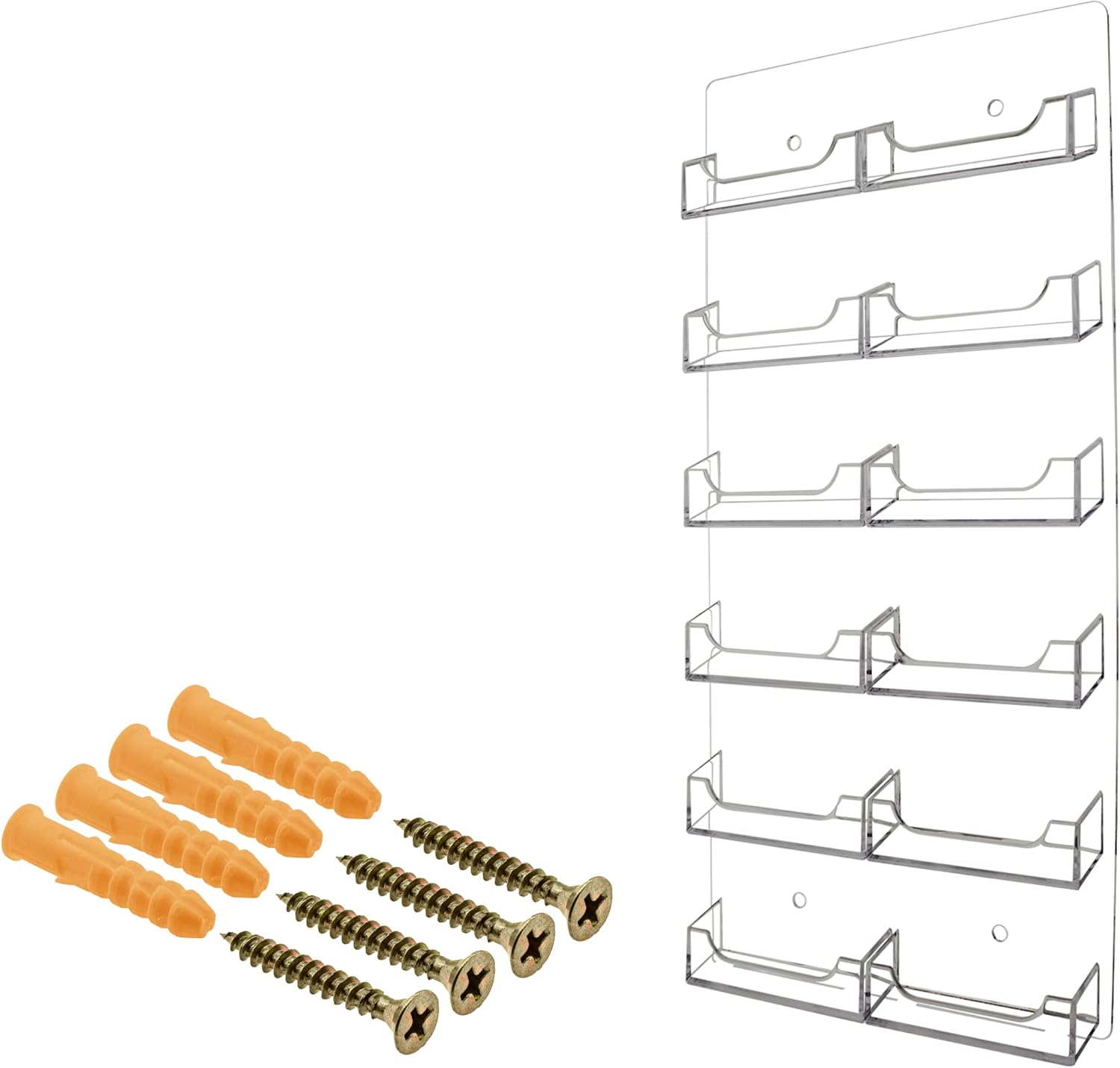 Marketing Holders Wall Business Card Holder with Hanging Hardware for 3.5" x 2" Gift Cards Clear Acrylic 4 Slot Display for Retail Stores and Tradeshows and Expos 50 61oLmzD9gyL. AC SL1500 - northernschoolofshiatsu.co.uk