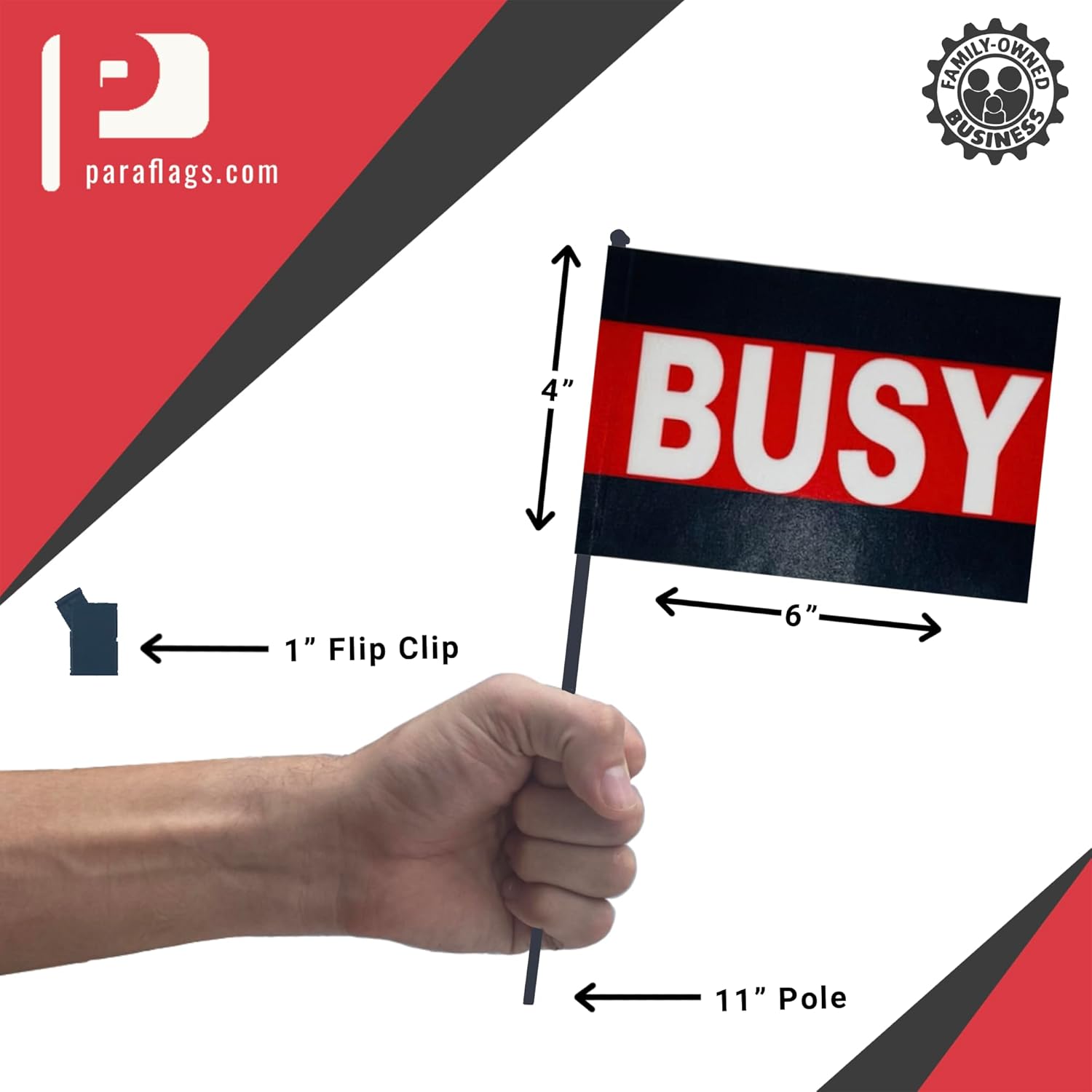 Paraflags Big Busy Desk Flag with Flag Up Flag Down Flip Clip Pomodoro Status Alert For Office Cubicle Signal Break 11 inch 3 61pOlLZSGdL. AC SL1500 - northernschoolofshiatsu.co.uk
