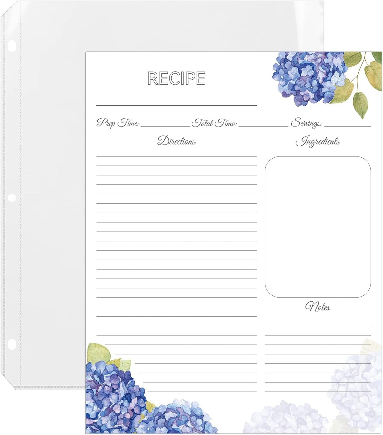 Lubudingjoy Premium Recipe Paper for 8.5" x 11" Binders, Brilliant Design Letter-Size Recipe Card Sheets 30 Count and Plastic Sleeves 1 61qESb+pqkL. AC SL1500 - northernschoolofshiatsu.co.uk