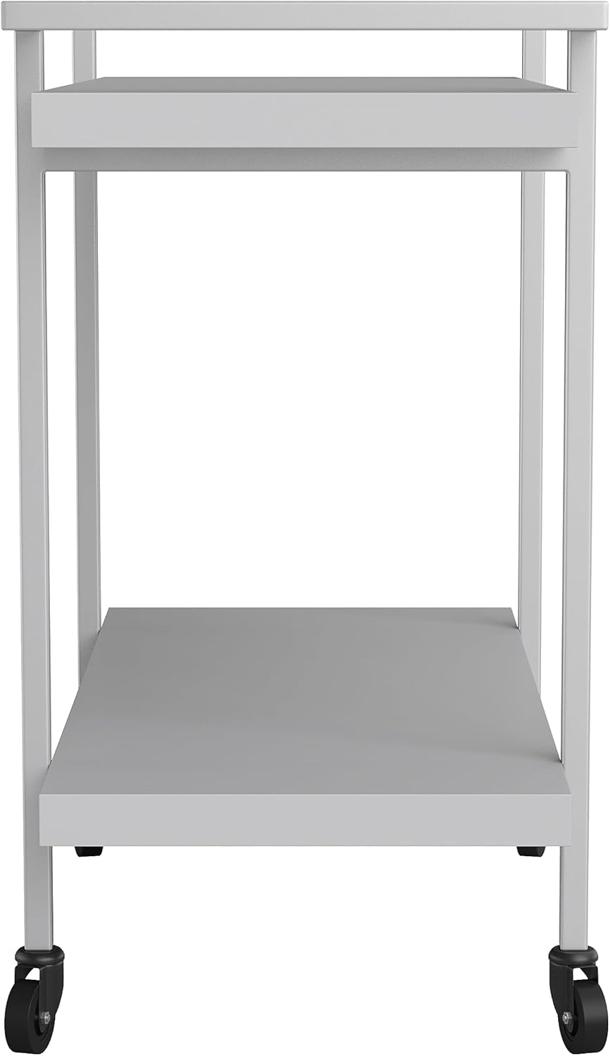 Martha Stewart Liam 2-Tier Mobile Office Storage and Printer Cart in White with Polished Brass Frame 11 61qUL1QiqSL. AC SL1500 - northernschoolofshiatsu.co.uk