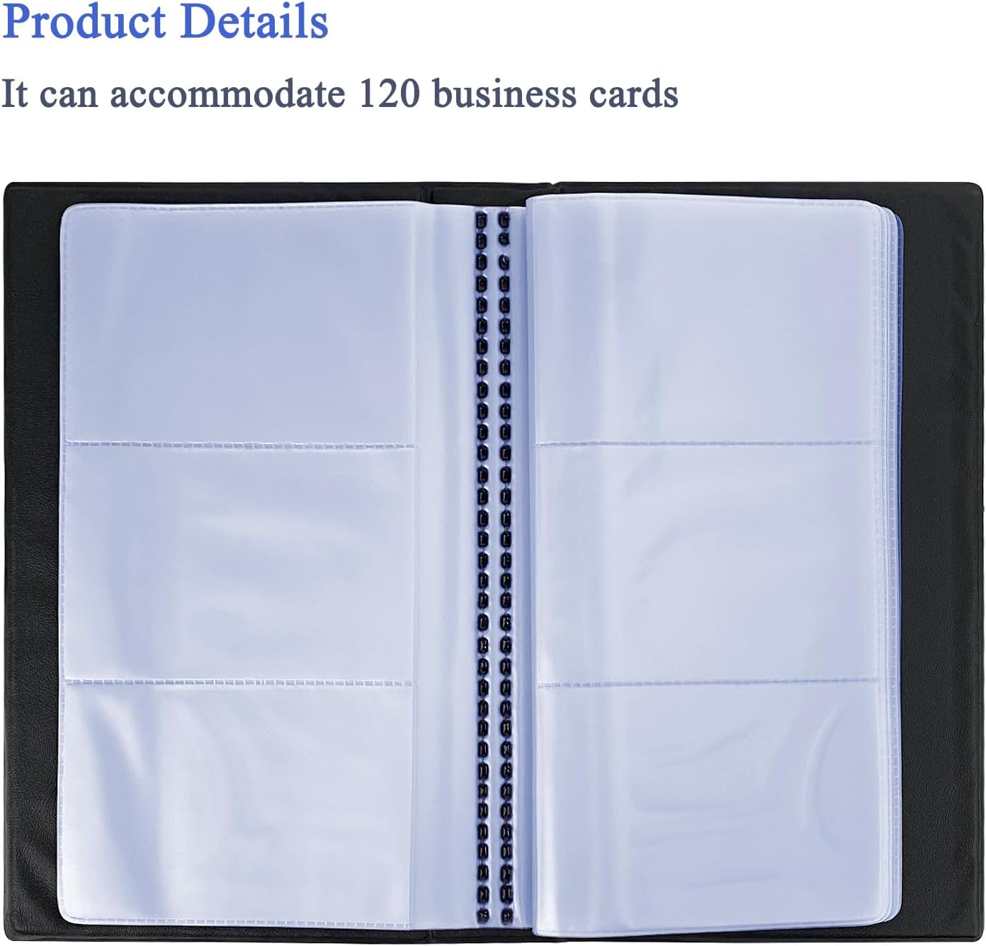 ZUFECY Business Card Organizer Business Card Holder Book, Portable Business Card Binder File Sleeve Storage, Business Card Holders,120 Cards 3 61rEiAnkikL. AC SL1500 - northernschoolofshiatsu.co.uk
