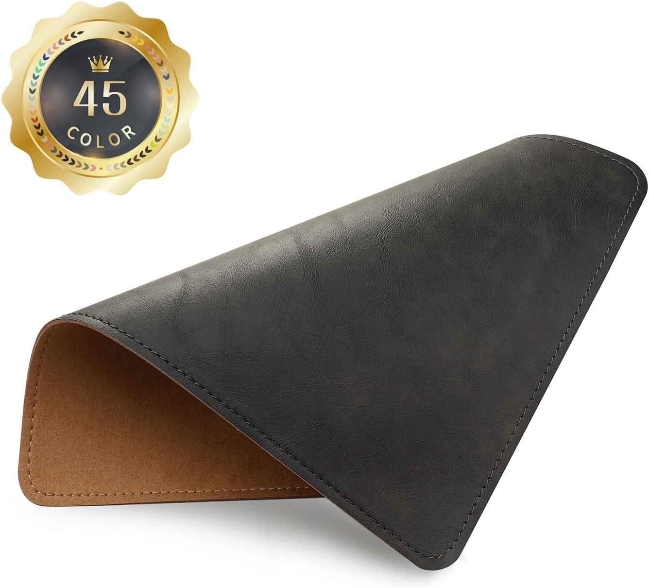 Mouse Pad, PU Mouse Pad,Leather Mouse Pad with Stitched Edge Micro-Fiber Base with Non-Slip Waterproof,Mouse Pad for Computers,Laptop, 8x11Inch (Caramel Brown) 276 61tMDBhWJJL. AC SL1500 - northernschoolofshiatsu.co.uk