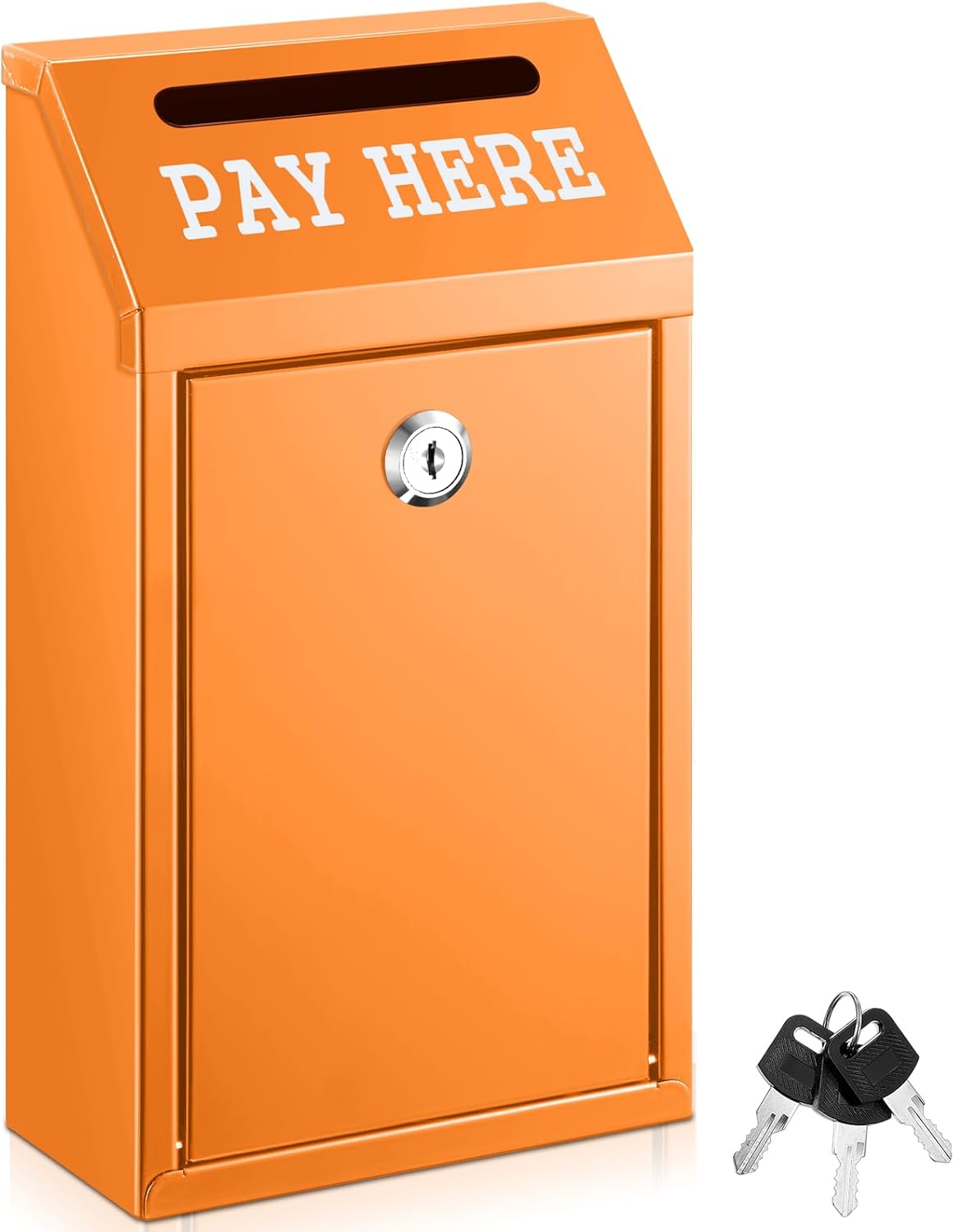 Safe Cash Box Money Collection Metal Donation Box with Lock Wall Mount Pre Drilled Mailbox Delivery Ballot for Home Office Outdoor Self Serve Stand(Black,10.2 x 5.7 x 2.8 Inch) 55 61tTbCTqQPL. AC SL1500 - northernschoolofshiatsu.co.uk