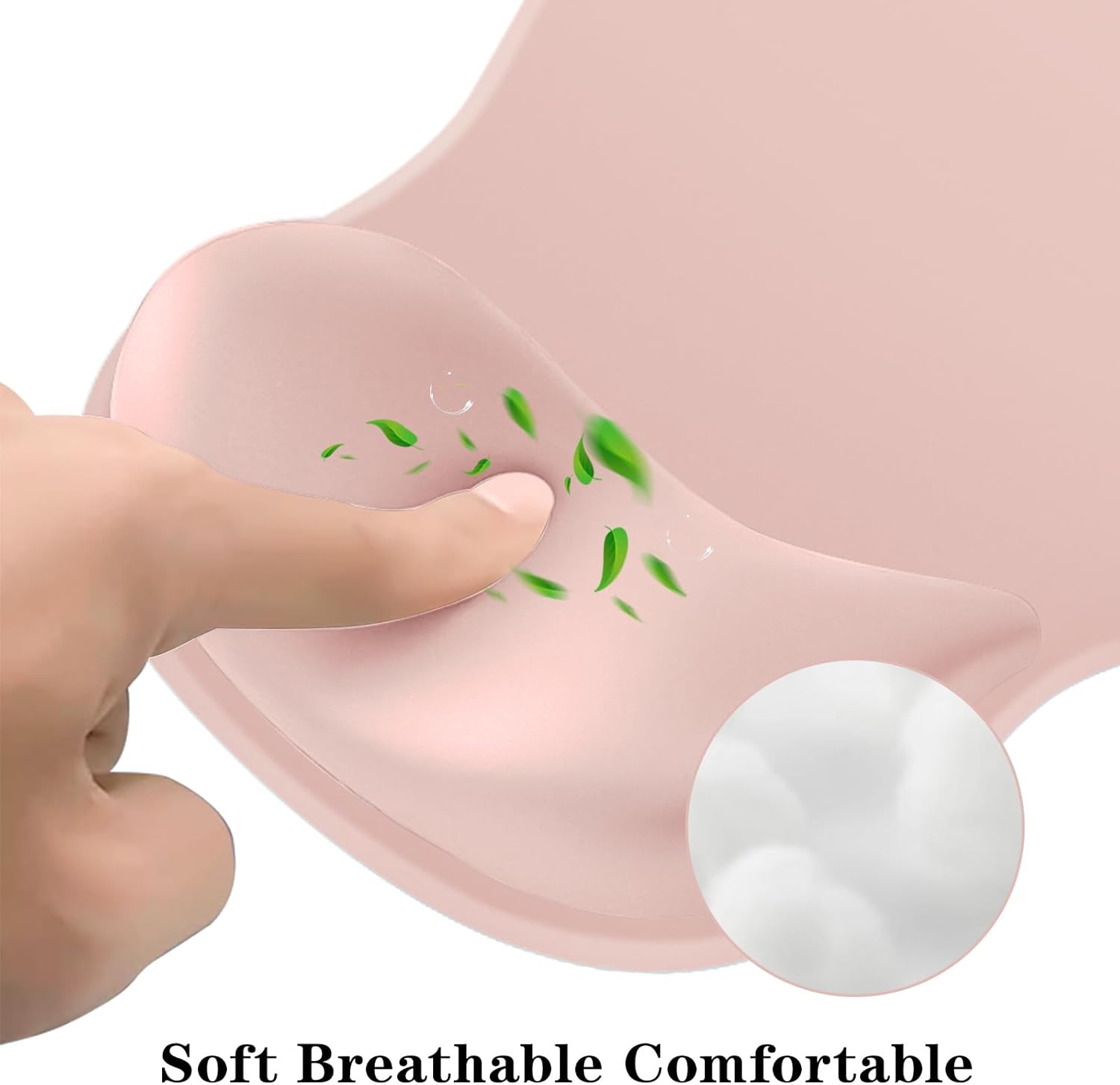 Mouse Pad with Wrist Rest,Ergonomic Mouse Pad with Comfortable Gel Wrist Rest Support and Non-Slip PU Base for Easy Typing Pain Relief, Durable and Washable(Pink) 3 61u+EWXoGpL. AC SL1500 - northernschoolofshiatsu.co.uk