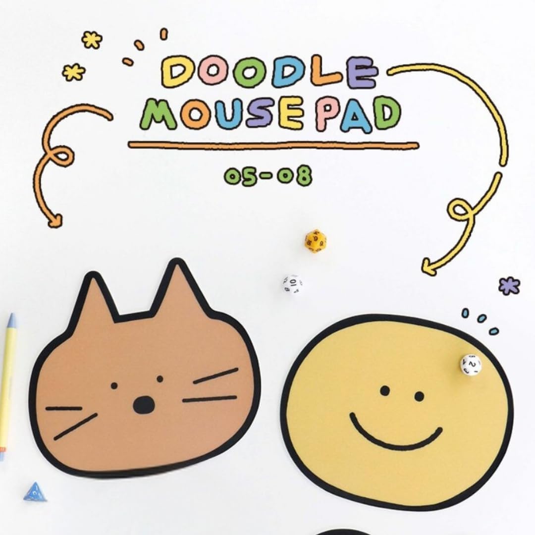 Cute Mouse Pad, Smiley Face Mouse Pad, Cat Mouse Pad with Non-Slip Back, Smooth Surface for Easy Control, Happy Mouse Pad, Kids Mouse Pad, Perfect for Cute Office Decor & Colorful Desk Setup (Smiley) 6 61uN3FF3kHL. AC SL1080 - northernschoolofshiatsu.co.uk