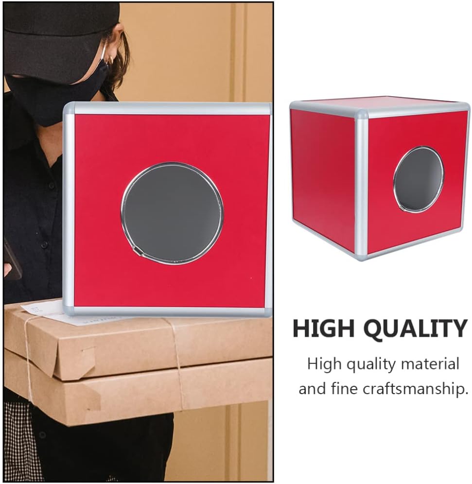 Cabilock Lucky Ball Game Box: Square Storage Container Metal Donation Box Opaque Ballot Box for Votes Advice Suggestion Cards Fundraising ( 29x29x29cm ) 4 61uajNrm1hL. AC SL1007 - northernschoolofshiatsu.co.uk