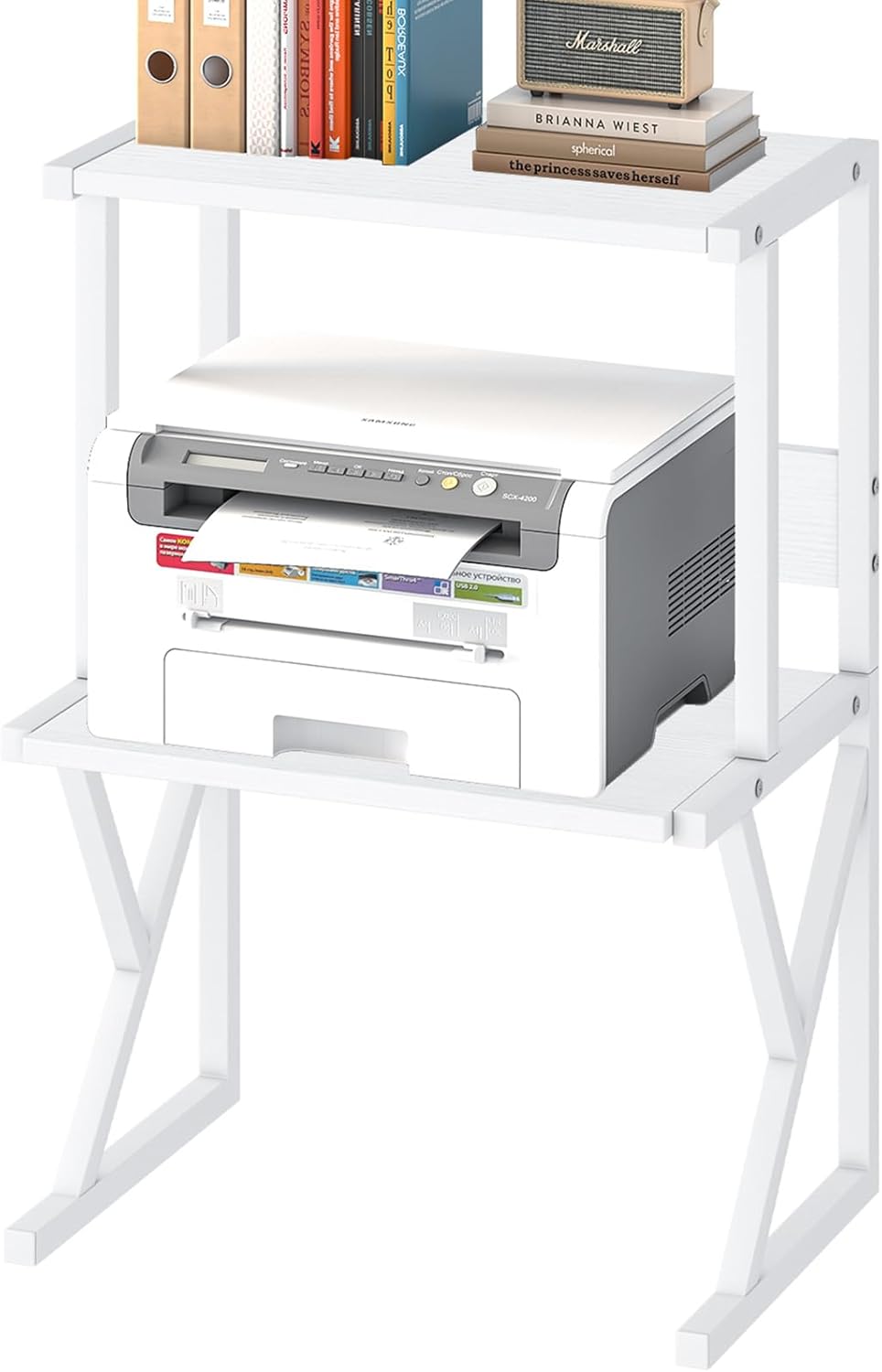 aboxoo Printer Stand for Desk, Desktop Printer Shelf Large 3-Tier Multi-Purpose Office Organization Shelves for Home Office, Rustic Brown 27 61ut7nmBKwL. AC SL1500 - northernschoolofshiatsu.co.uk