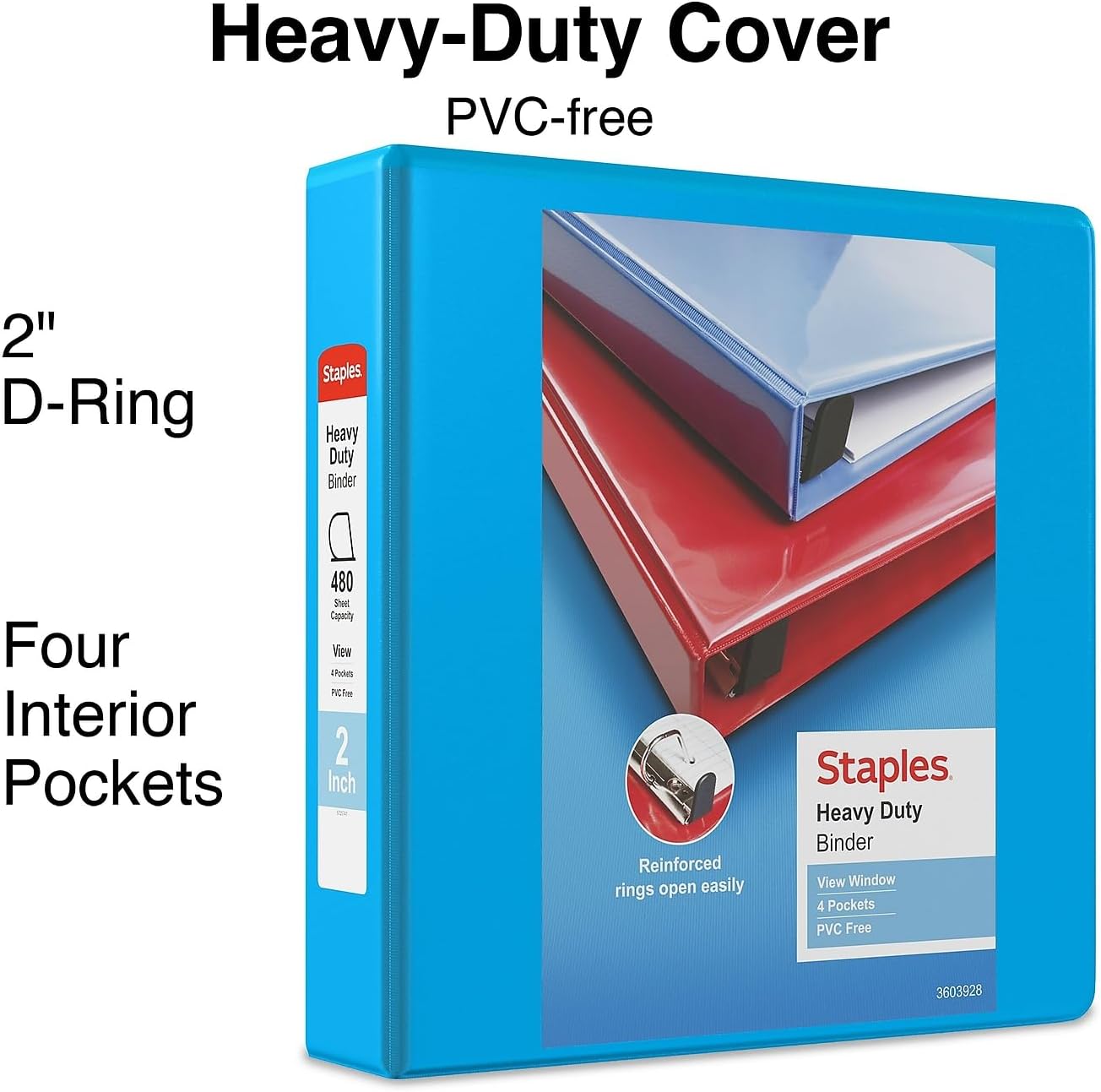 Staples 976049 Heavy-Duty 4-Inch D 3-Ring View Binder Navy Blue (26372) 211 61vVVr6i4oL. AC SL1500 - northernschoolofshiatsu.co.uk