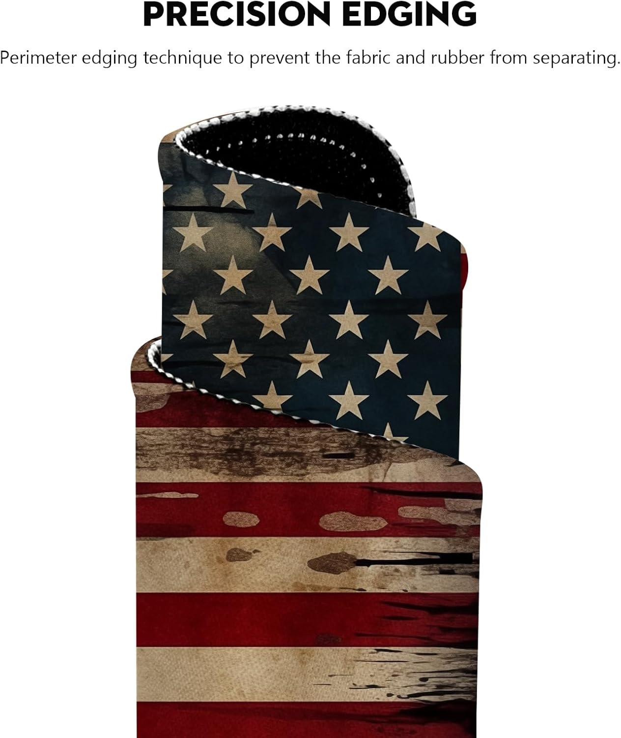 Vintage American Flag Mouse Pad - Patriotic Durability for Your Desk, Stitched Edges Non-Slip Rubber Base Mouse Pads for Computers Laptop 37 61vtlA1bGFL. AC SL1500 - northernschoolofshiatsu.co.uk