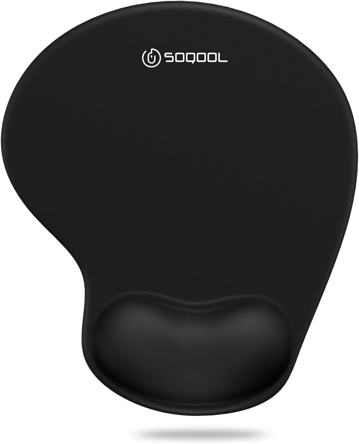 Soqool Mouse Pad, Ergonomic Mouse Pad with Comfortable Gel Wrist Rest Support and Non-Slip PU Base for Easy Typing Pain Relief, Durable and Washable, Classic Black 13 - northernschoolofshiatsu.co.uk