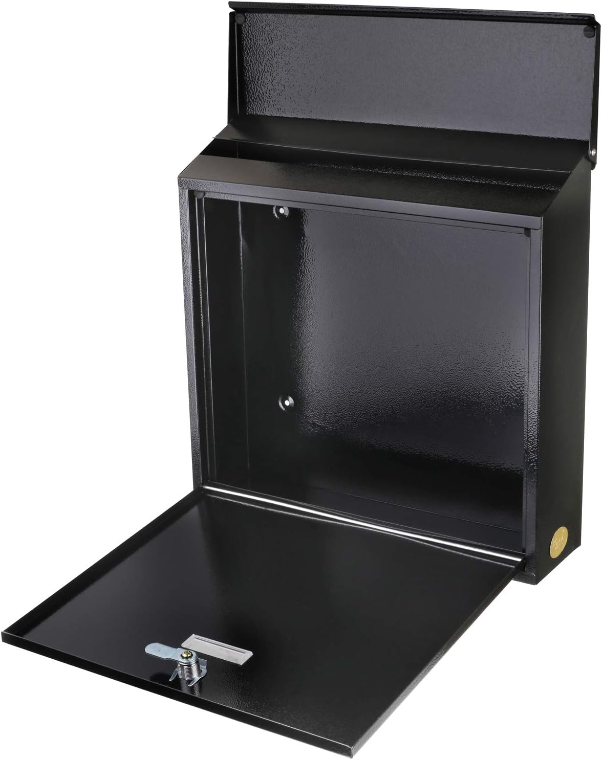 Metal Donation Box Charity Steel Collection Box Office Suggestion Box Secure Box With Top Slot and Lock with Keys Wall Mount with pre drilled holes 10x6x2.5" waterproof mailbox for Home Office(Gray) 3 - northernschoolofshiatsu.co.uk