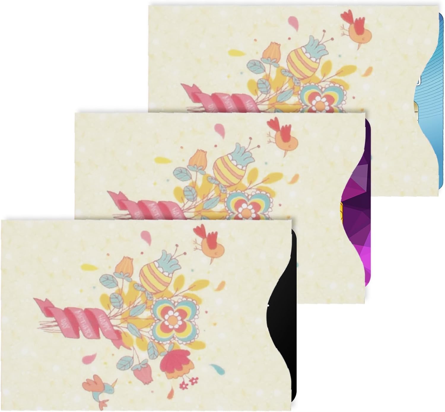 Mothers Day Gifts Credit Card Sleeves RFID Blocking Sleeves Protector Anti Theft Passport Holder Best Mom Presents from Daughter Son Birthday for Mimi Memaw Mawmaw Meme Mom Meme Mommy Nana 6 - northernschoolofshiatsu.co.uk