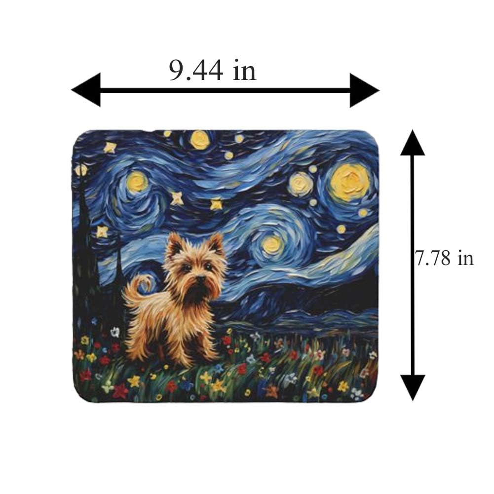 Tubbie Prints Starry Night Yorkie Dog Mouse Pad for Computer Laptop Home Office Gaming Working Desk Desktop Accessories Non-Slip Rubber Mouse Pad for Dog Lovers (Yorkshire) 2 61yM03Ve6gL. SL1001 - northernschoolofshiatsu.co.uk