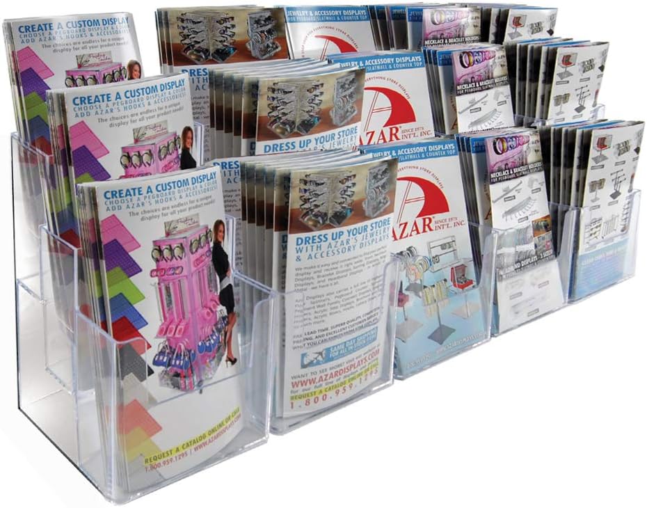 Azar Displays 252819 Three-Tier 15-Pocket Trifold Brochure Holder 2 61z3EM0F8rL. AC SL1000 - northernschoolofshiatsu.co.uk