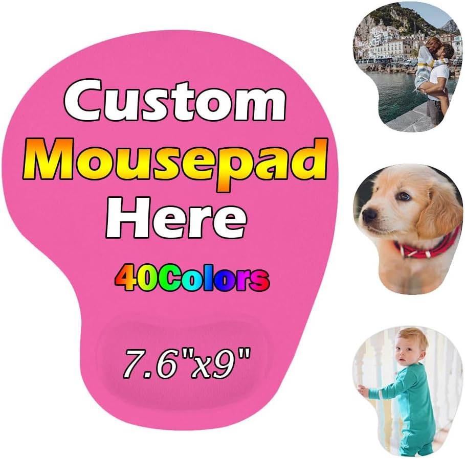 Personalized Wrist Rest Mouse Pad, Add Your Photo, Text, Logo or Art Design, Custom Your own Customized Gaming, Office Mousepad, Black, 7.6-9 51 61zQbpo0n+L. AC SL1000 - northernschoolofshiatsu.co.uk