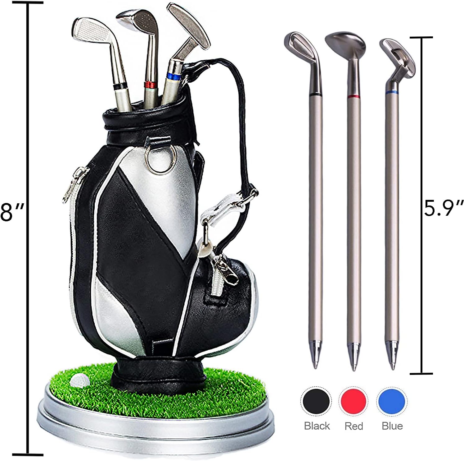 Jishi Golf Gifts for Men, Stocking Stuffers for Adults Men, White Elephant Gifts for Adults Golfers Dad Him Coworkers Boss Christmas Birthday, Funny Golf Pen Holder Desk Accessories Home Office Decor 2 71+EvSgragL. AC SL1500 - northernschoolofshiatsu.co.uk