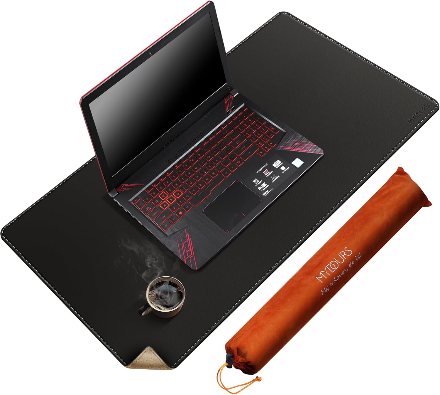 Mydours Cork & PU Leather Desk Mat, 40" x 20" Large Gaming Mouse Pad XL, Dual-Sided Portable Desk Pad Blotter, Keyboard Computer Desktop Protector for Gift Office Home (Brown) 42 71 7d84BT5L. AC SL1500 - northernschoolofshiatsu.co.uk