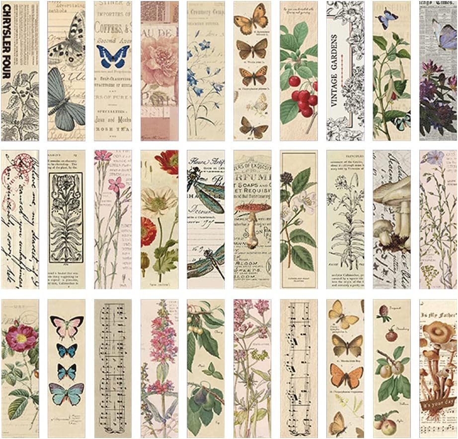 Vintage Style Bookmarks for Women Men, 30PCS (Gentle Whisper) 1 71 wO5BuXDL. AC SL1000 - northernschoolofshiatsu.co.uk