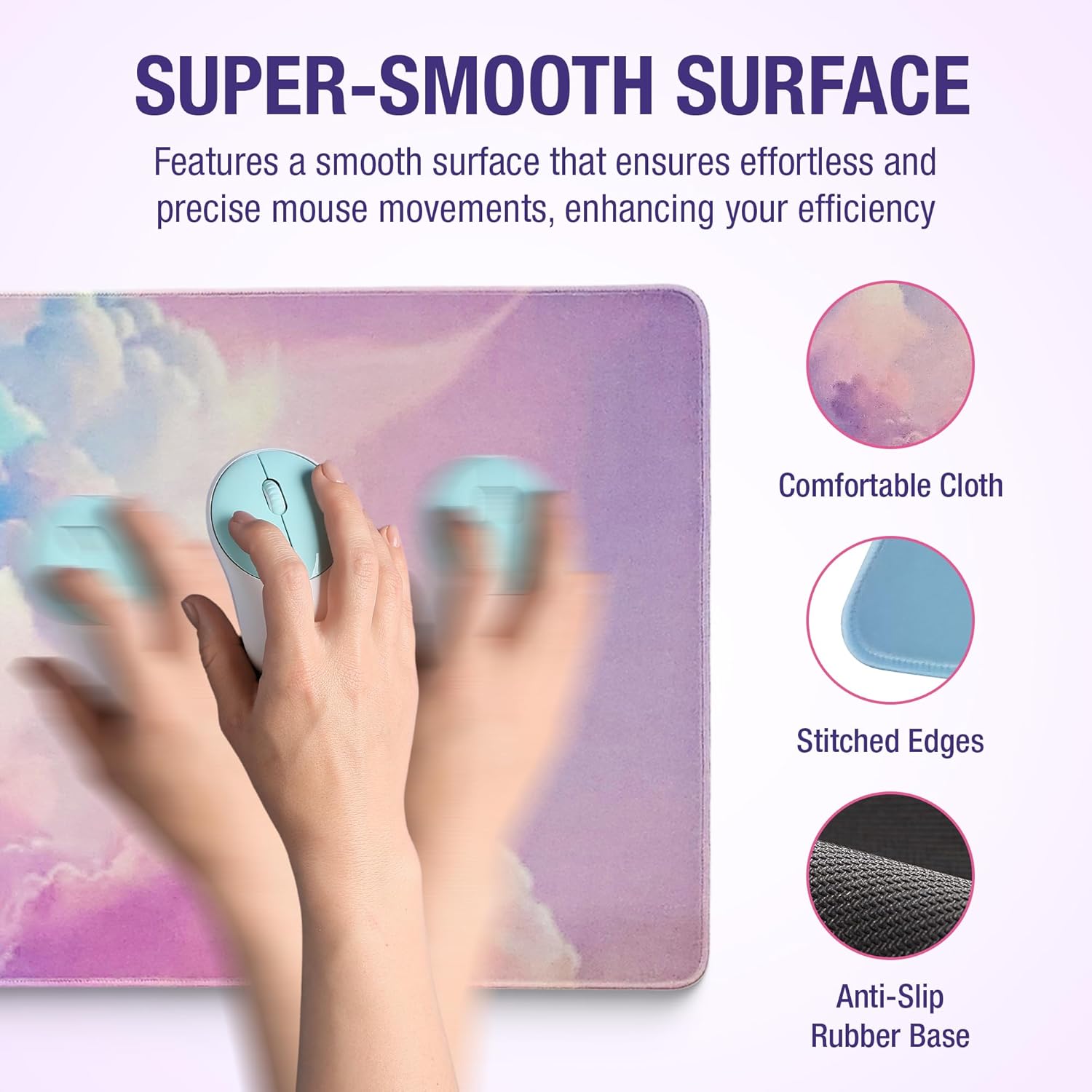 TheTrulyCharter- Cloud Wrist Rest Keyboard, Mouse Pad, Wrist Rest Pad, Cloud Drink Coaster and Simple Mouse Pad. 6 710+jsfTtTL. AC SL1500 - northernschoolofshiatsu.co.uk