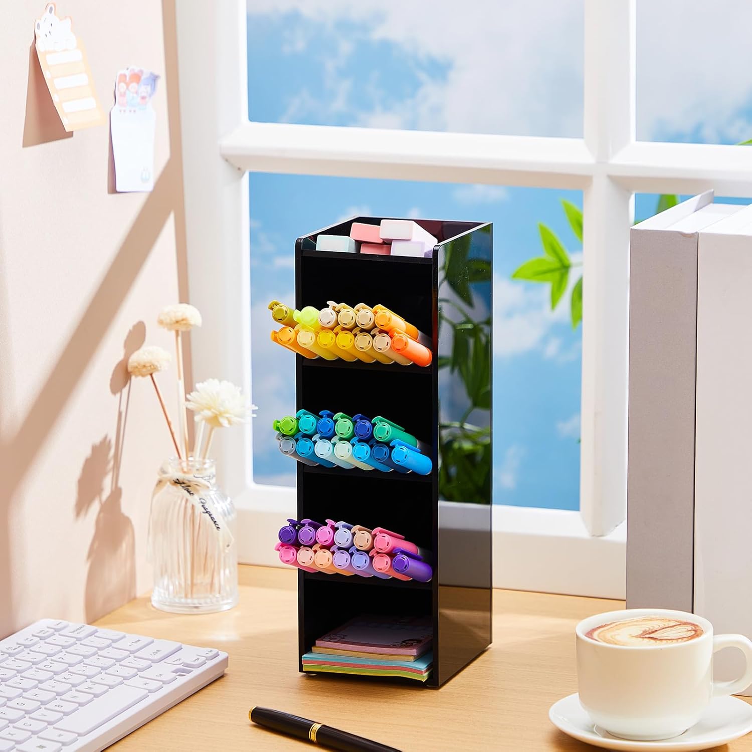 Acrylic Pen Organizer Storage Vertical Marker Organizer Acrylic Pen Display Holder for Office Desk Desktop Stationery Pencil Storage(Clear,13 x 4 x 10.2 Inch) 49 7109py6csFL. AC SL1500 - northernschoolofshiatsu.co.uk