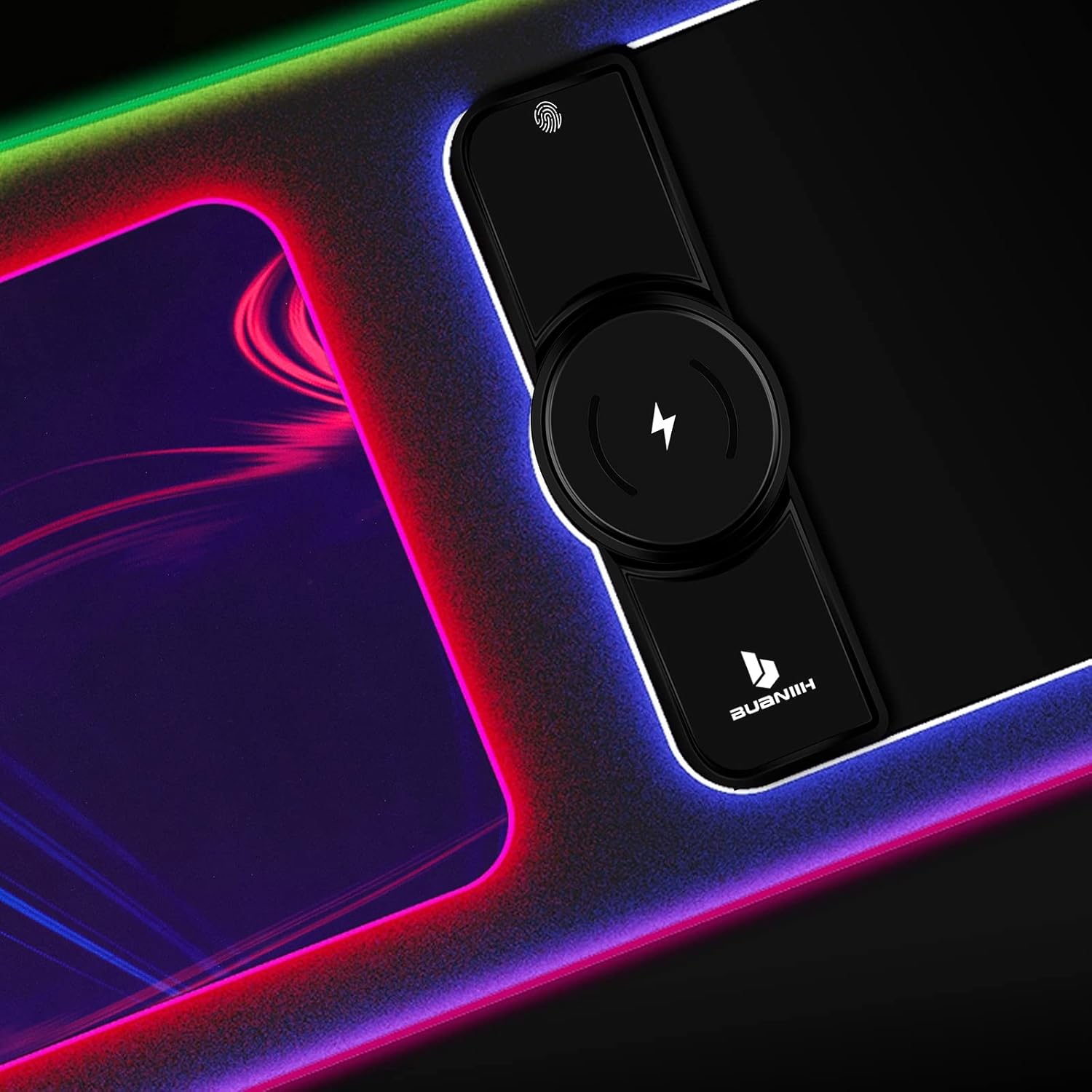 Gaming Mouse Pad,Wireless Mouse Pad Charging for PC Keyboard Gaming Home&Office,10 Lighting Modes,Support Mobile Phone Devices,Desk Accessories,31.5"X11.8"Black 3 710URvH3yzL. AC SL1500 - northernschoolofshiatsu.co.uk