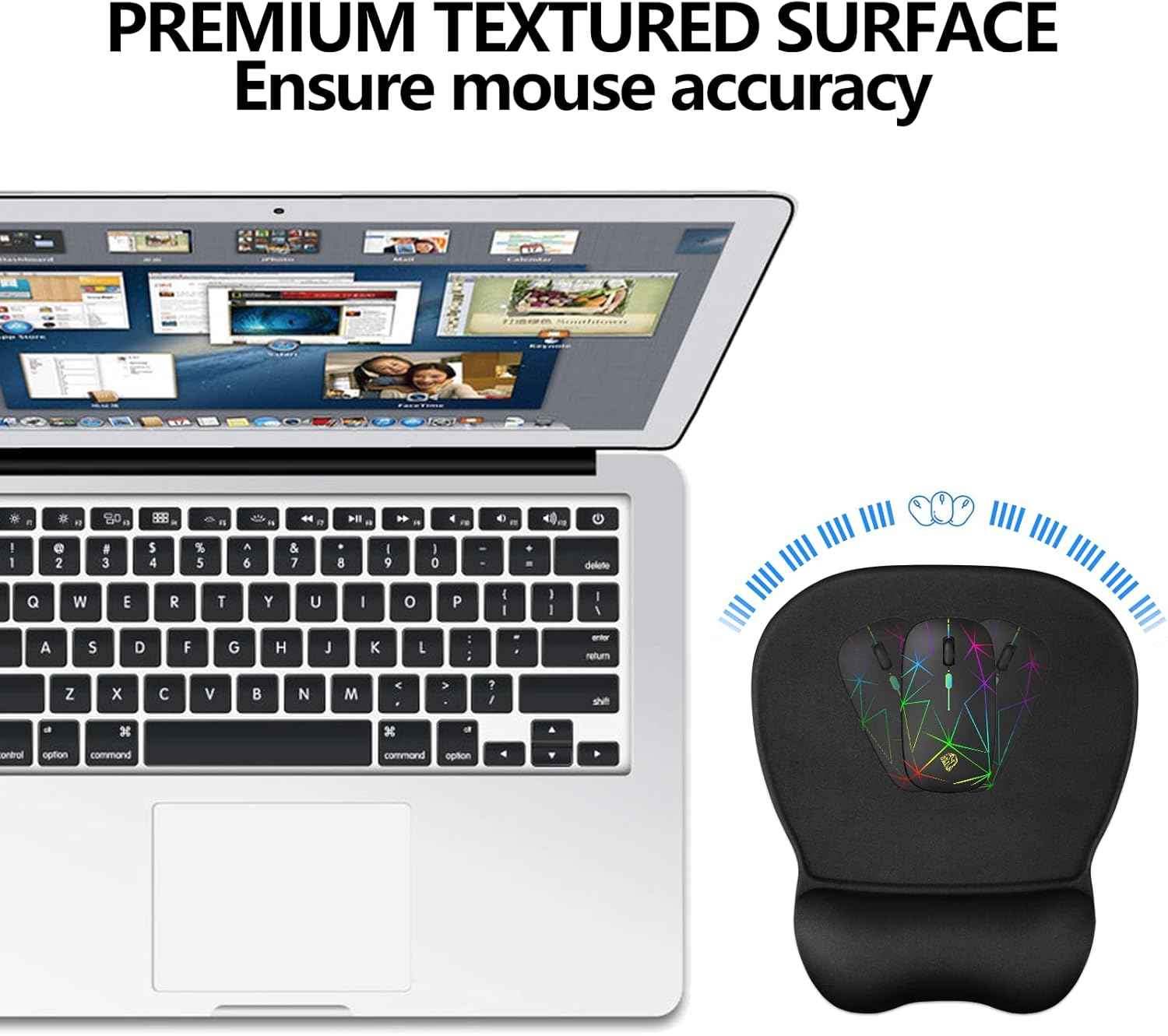 Mouse Pad with Wrist Support Ergonomic Mouse Pad with Wrist Rest Comfortable Mouse Pad for Gaming/Working Memory Foam Gel Computer Mouse Mat with Non-Slip PU Base Small Mouse Pad for Office 4 710YeGyDgFL. AC SL1500 - northernschoolofshiatsu.co.uk
