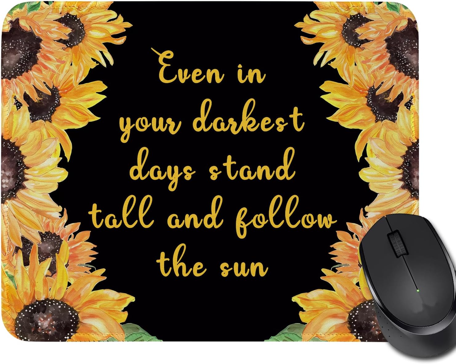 Sunflower Gifts Mouse Pad Always Remember You’re Braver Than You Believe Mouse Pad Friendship Gifts for Friends BFF Birthday (Even in Your darkes) 1 710dKIvKwWL. AC SL1500 - northernschoolofshiatsu.co.uk