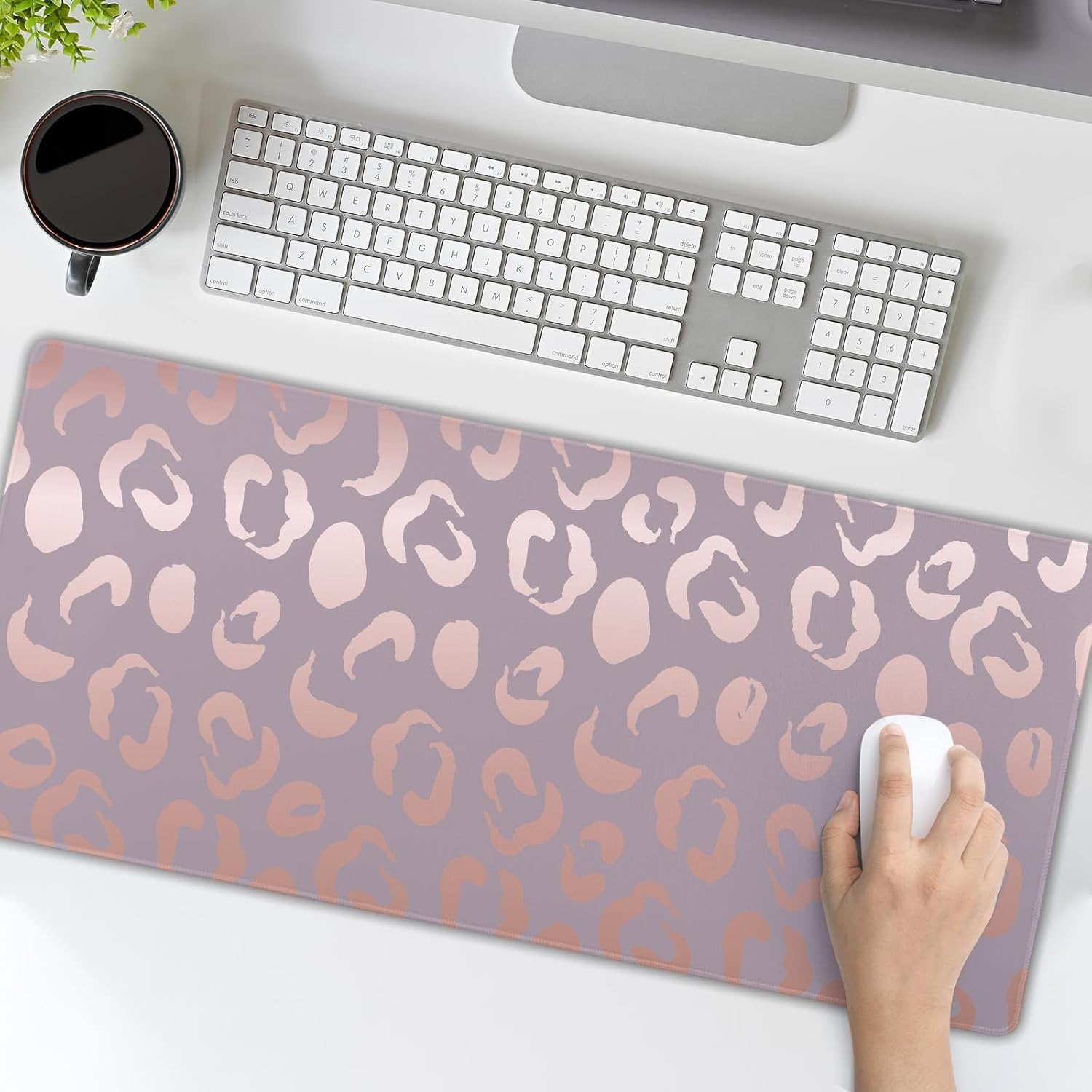 Large Floral Mouse Pad Extended Gaming Mousepad 31.5"x11.8" Vintage Aesthetic Black Desk Mat Flower Mouse Pad Plant Wildflower Mousepad XXL Laptop Computer Keyboard Mats for Desk Office 95 710psc3ySIL. AC SL1500 - northernschoolofshiatsu.co.uk