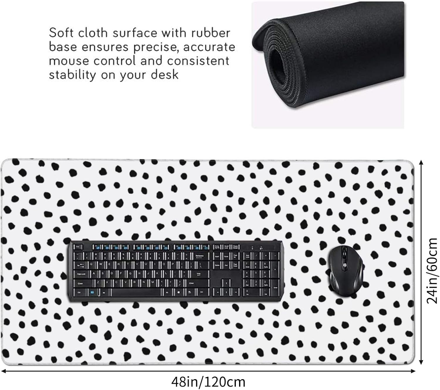 AQQA Extended Gaming Mouse Pad Cherry Blossoms Japanese XXXL Full Desk Mousepad 48" x 24", Non Slip Desk Mat with Stitched Edge Computer Keyboard Mat for Office 71 7119ohiCt+L. AC SL1500 - northernschoolofshiatsu.co.uk