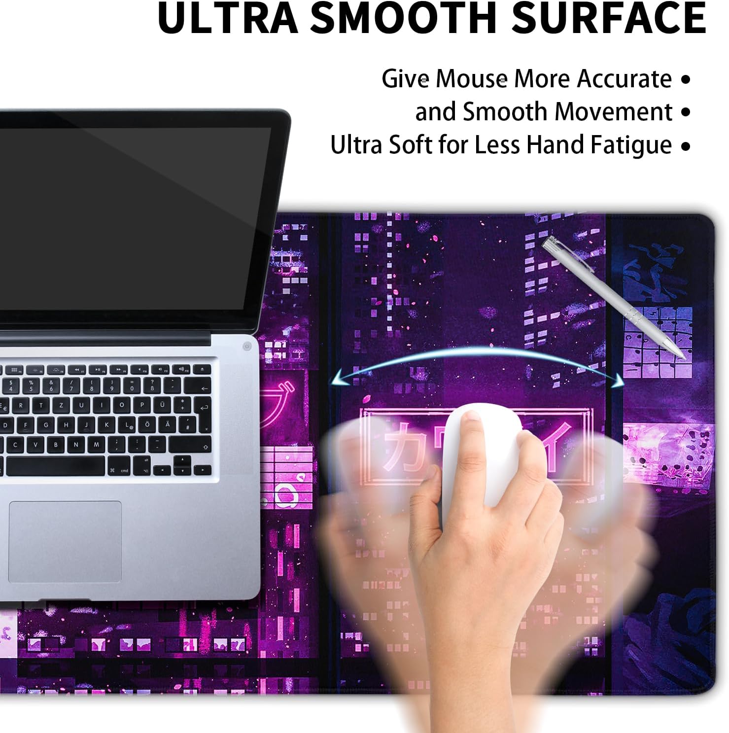 Black and White Mouse Pad 31.5”x11.8” Geometric Design Extended Large Mousepad Keyboard Mouse Mat Desk Pad Non-Slip Rubber Base Stitched Edge Large XXL Mousepad for Gaming Laptop Computer Desktop 141 711Dib0LlOL. AC SL1500 - northernschoolofshiatsu.co.uk