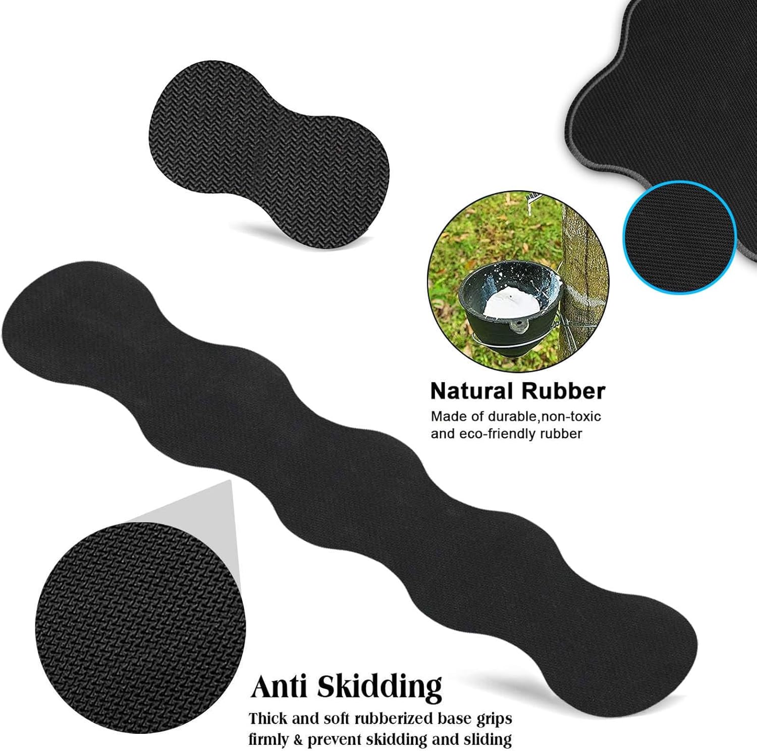 4 in 1 Desk Mat Set,Mouse Pad with Keyboard Wrist Rest,Wave-Shaped Design,Non-Slip Rubber Base,Waterproof,for Home,Office,Gaming,Starry Night 5 711UaQzL7+L. AC SL1500 - northernschoolofshiatsu.co.uk
