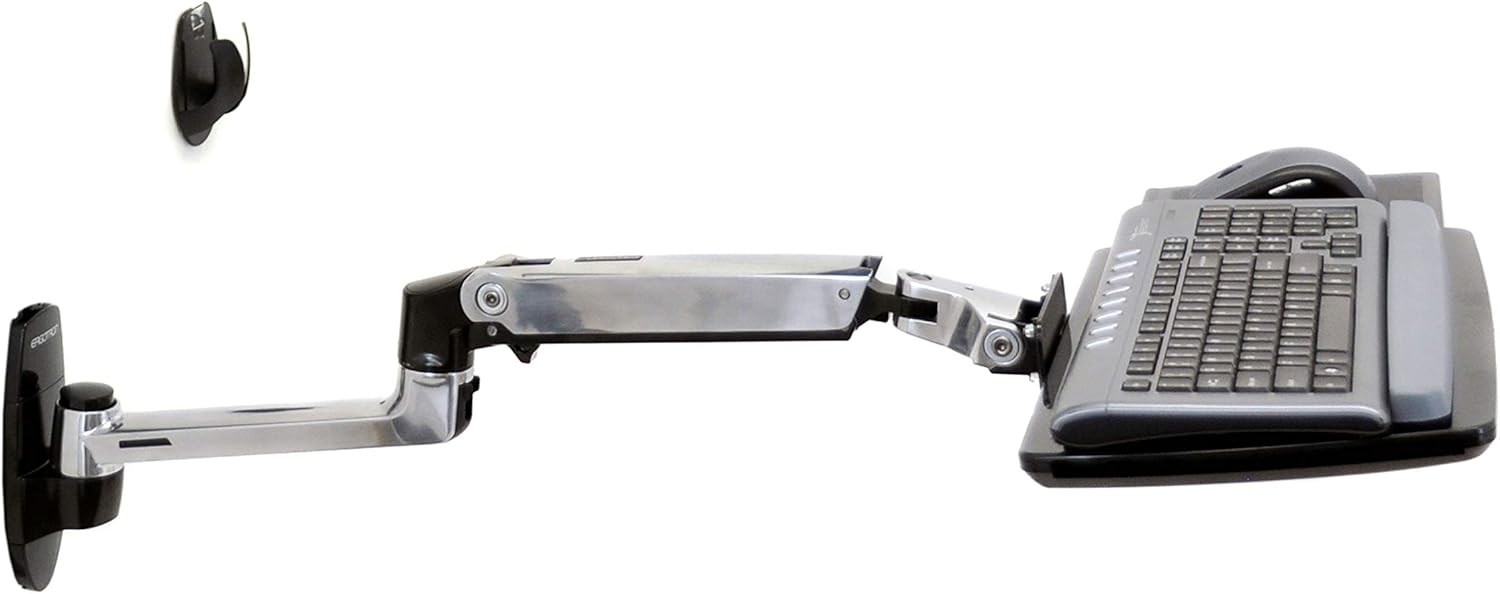 Ergotron – LX Keyboard Arm, Wall Mount Adjustable Keyboard Tray – Polished Aluminum 1 711bp2isajL. AC SL1500 - northernschoolofshiatsu.co.uk