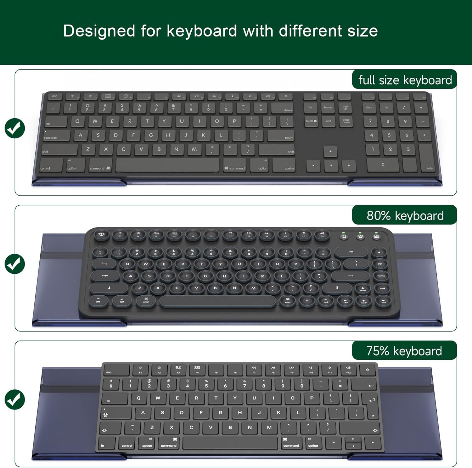 Computer Keyboard Stand Holder - Ergonomic Acrylic Keyboard Stand for Desktop Comfortable Keyboard Tray Riser with Silicone Anti-Slip Strip for Home School Office Desk Accessory, Lightpink 43 711sDTY2GwL. AC SL1500 - northernschoolofshiatsu.co.uk