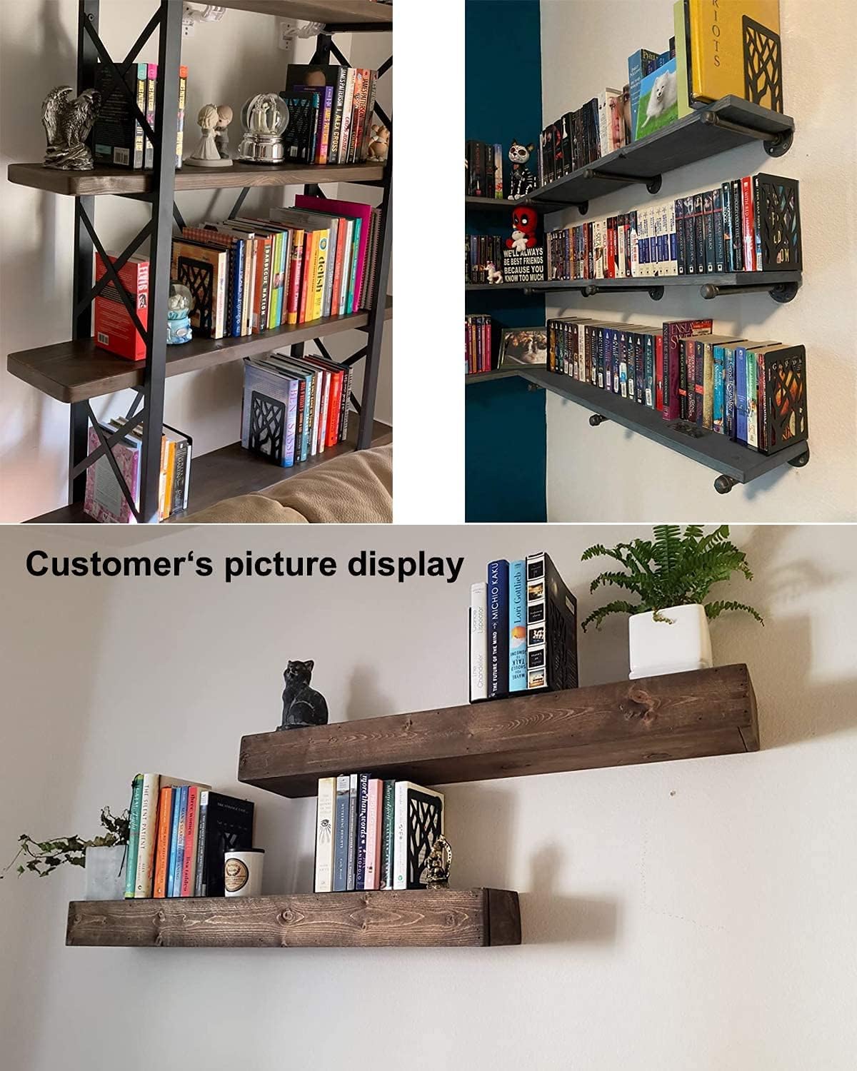 MSDADA Bookends, Book Ends for Shelves, Bookends for Office, Book Ends for Heavy Books, Book Shelf Holder Stand Home Decorative,Metal Bookend Supports, Book Stoppers, White(5 Pairs) 12 712U6wwt7oS. AC SL1500 - northernschoolofshiatsu.co.uk