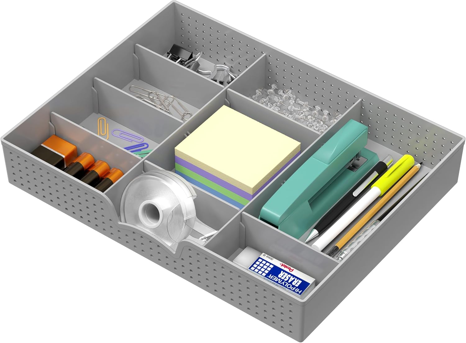 Simple Houseware Drawer Organizer Tray with 9 Adjustable Compartments, Black 9 712YELq3hGL. AC SL1500 - northernschoolofshiatsu.co.uk