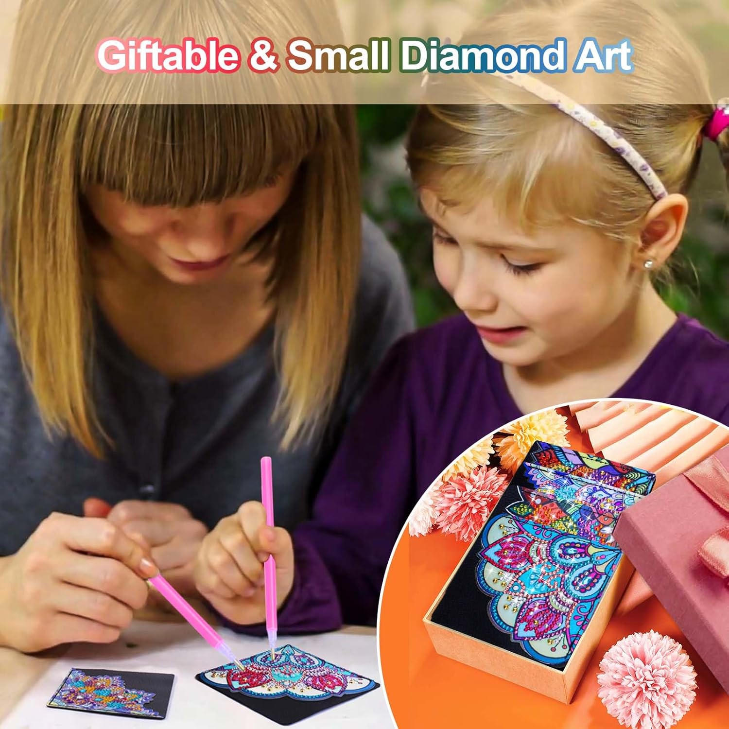 Diamond Art Bookmarks, 4 PCS Cute Diamond Art Bookmarks for Book Lovers, DIY Corner Bookmark Diamond Art Kits for Kids 5 712bvVy6flL. AC SL1500 - northernschoolofshiatsu.co.uk