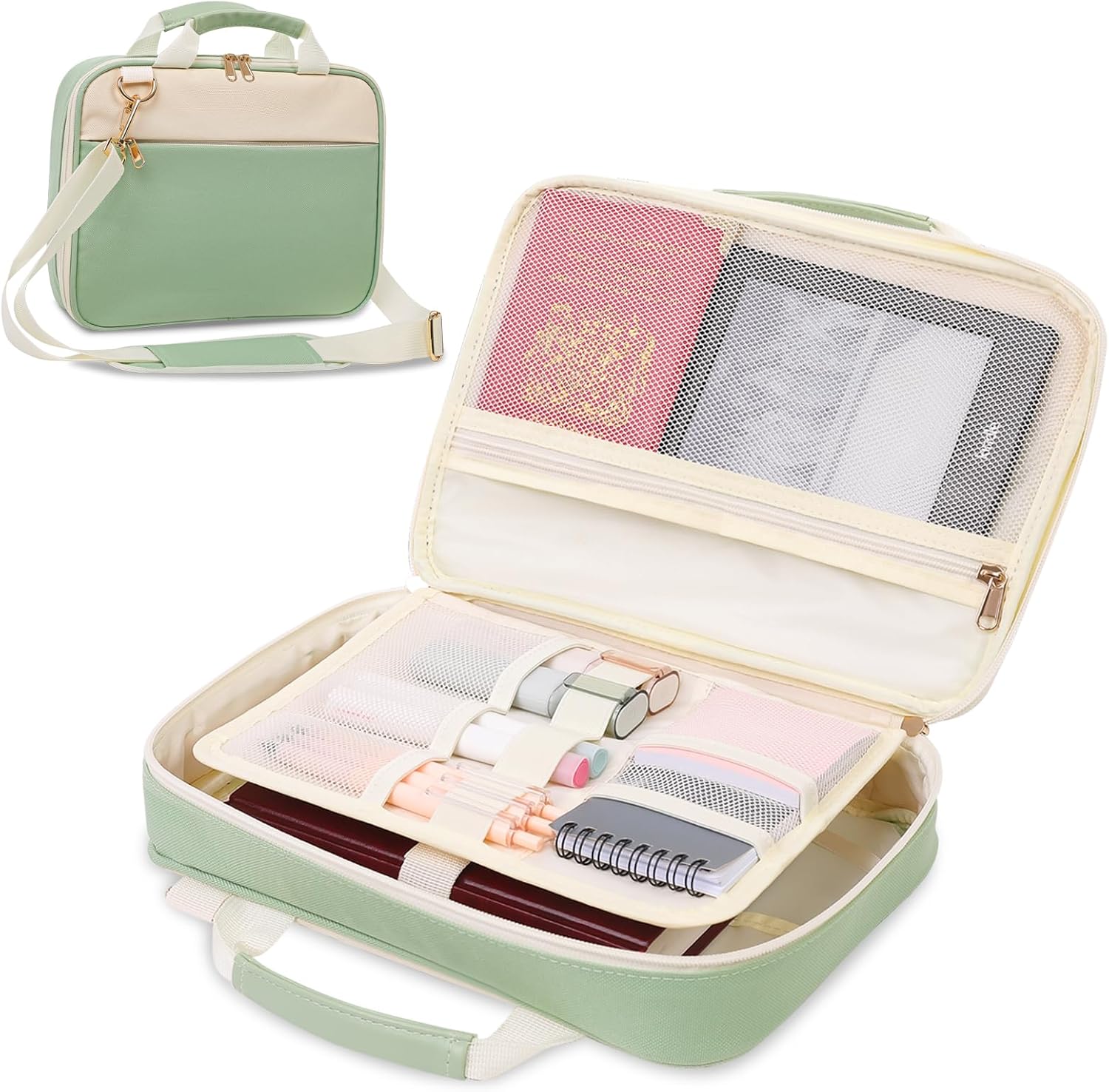 Bible Cover Case for Women, Green Bible Case with Handle and Zippered Pocket for Bible Accessories Supplies, Carrying Bible Bag with Detachable Pen Slot/Shoulder Strap for Ladies and Girls 1 712o7EKghjL. AC SL1500 - northernschoolofshiatsu.co.uk