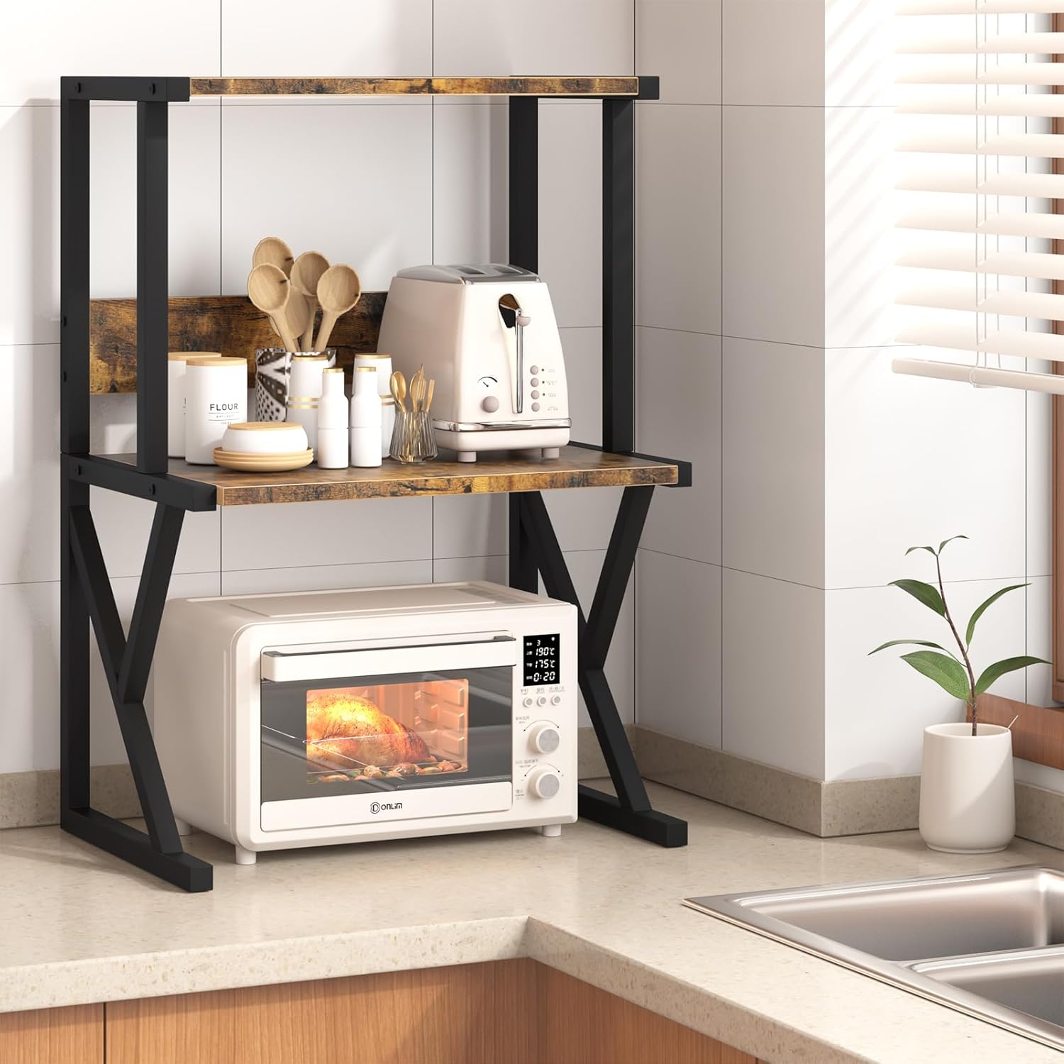 aboxoo Printer Stand for Desk, Desktop Printer Shelf Large 3-Tier Multi-Purpose Office Organization Shelves for Home Office, Rustic Brown 43 713m+v1ujtL. AC SL1500 - northernschoolofshiatsu.co.uk