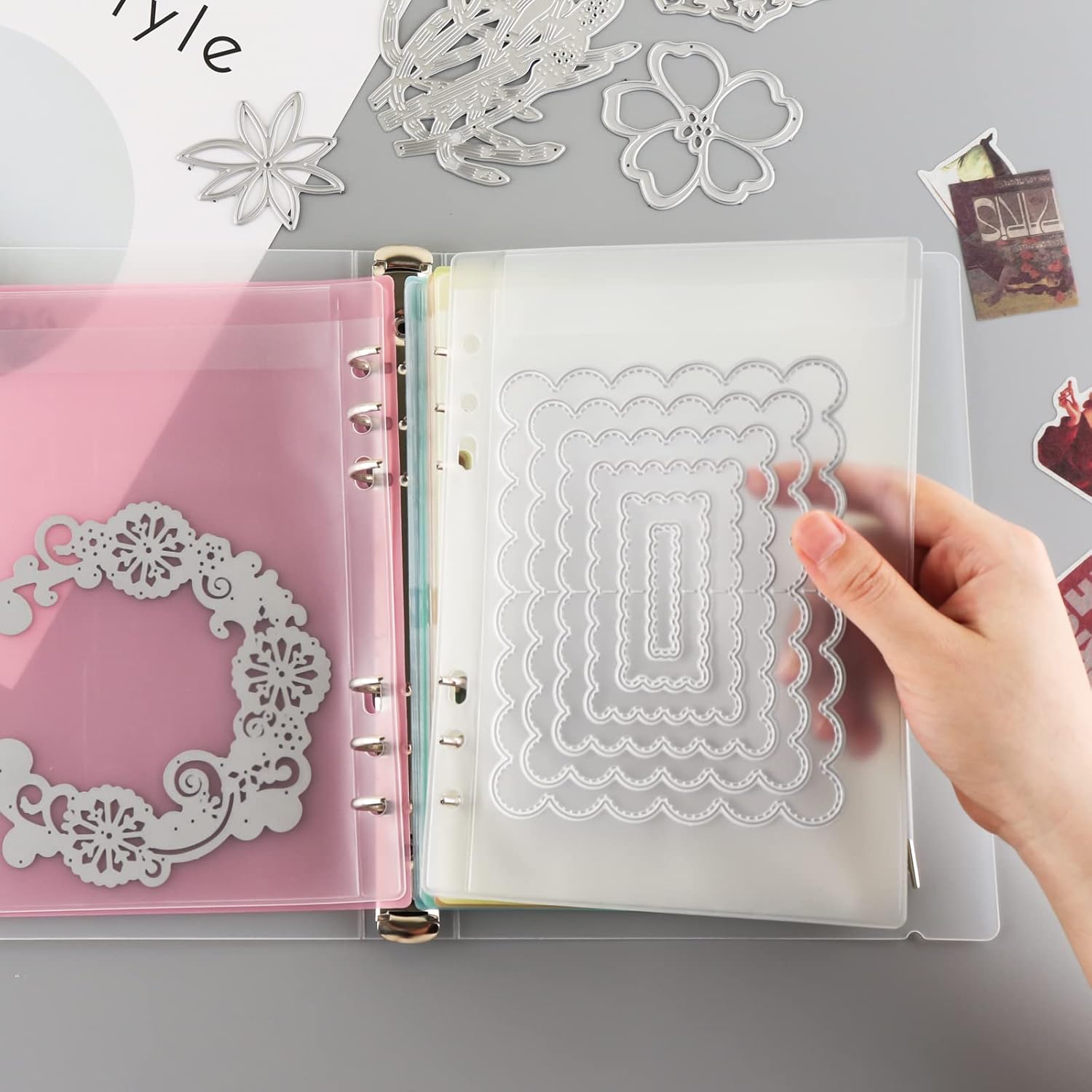 BAOFALI 10 Pack A5 Size Plastic Binder Pockets,6 Holes Waterproof PVC Folders Loose Leaf Bag forBudgeting Loose Leaf Bags Planner Insert Pouches Photo,Document, Stamp & Die Storage Bills Organizer 30 714CvcOY4oL. AC SL1500 - northernschoolofshiatsu.co.uk