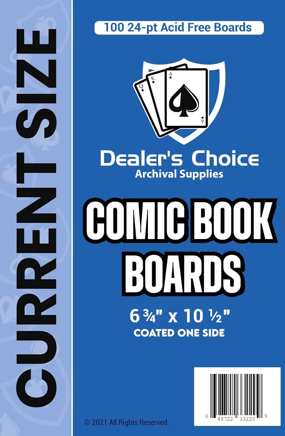 Gemini Comic Book Boards | 24-pt Acid-Free, Coated One Side, Buffered with 3% Calcium Carbonate, 100 Comic Backing Boards, Precision Cut – Current Size (6 3/4" x 10 1/2") 1 714rzf8VJAL. AC SL1500 - northernschoolofshiatsu.co.uk