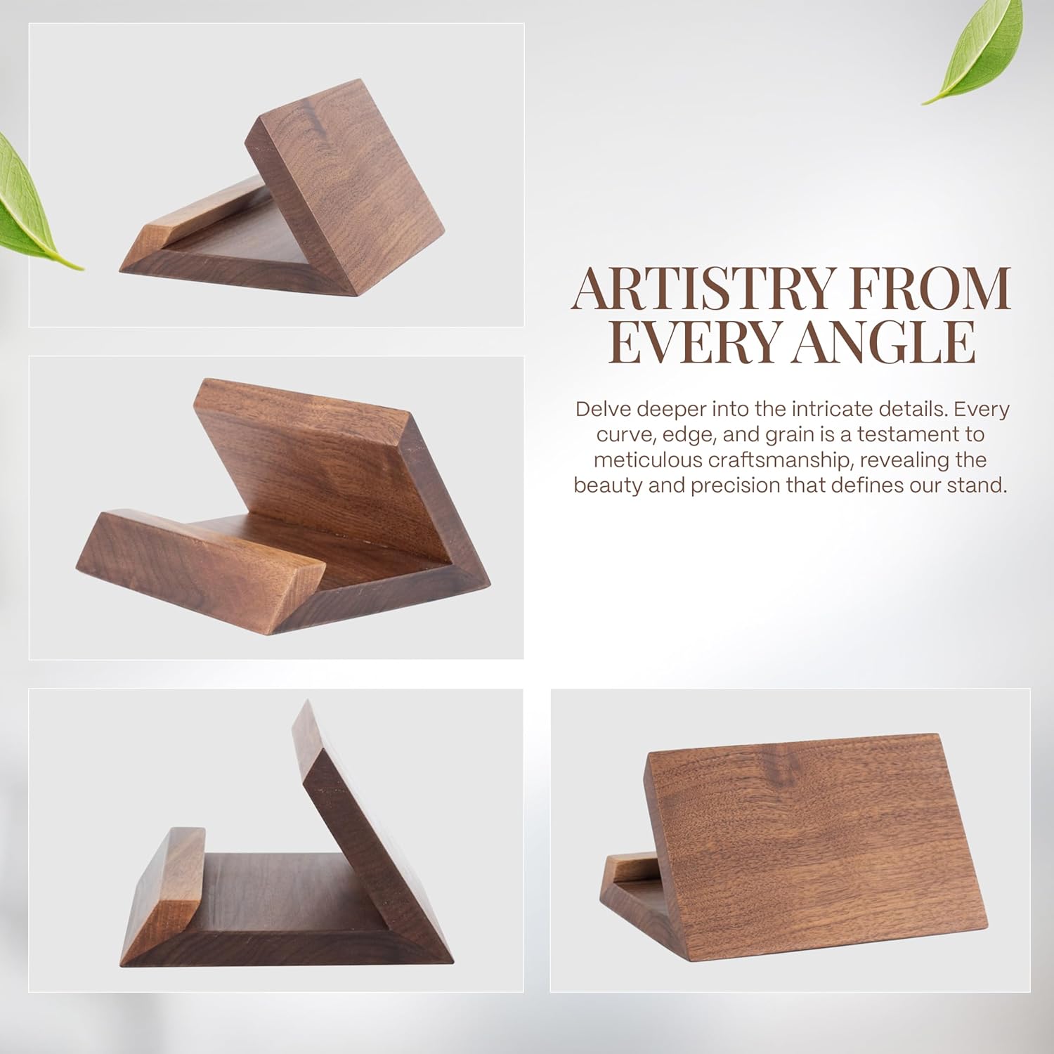 Firewire Walnut Book Stand: Luxury Wooden Book Stand for Desk or Office – Perfect Book Holder Stand for Your Living Room, Kitchen, or Coffee Table - Modern Design, Small 6 715AMTDltQL. AC SL1500 - northernschoolofshiatsu.co.uk
