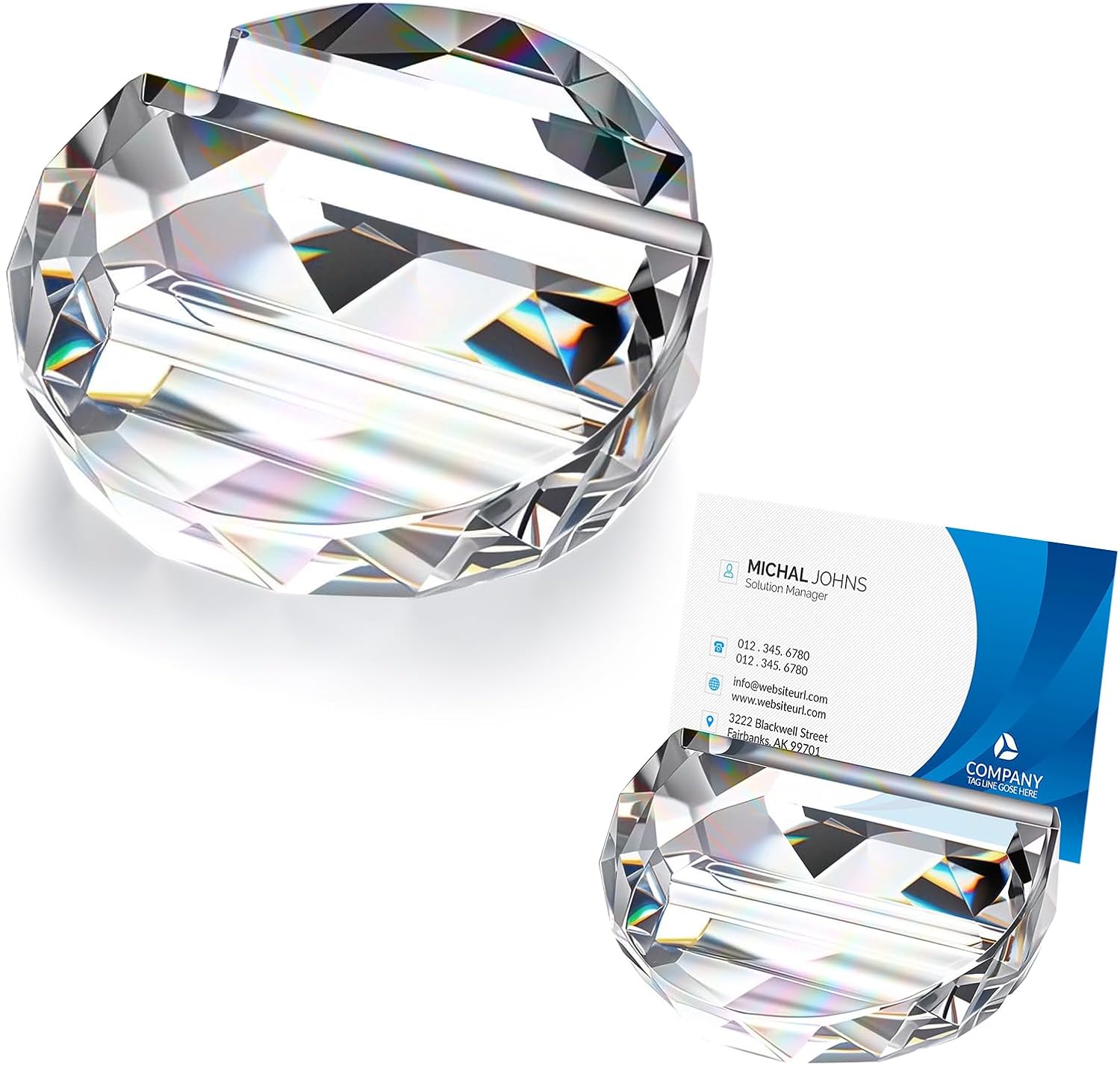 Crystal Glass Business Card Holder for Women Office Business Name Card Display Stand Paperweight for Desk Office Home Desktop Countertop Decoration 1 715gGLUsBWL. AC SL1500 - northernschoolofshiatsu.co.uk