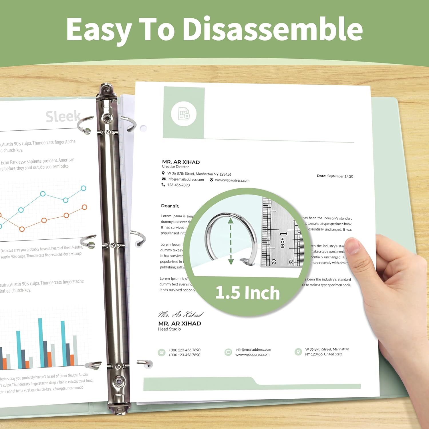 SUNEE 3 Ring Binder 1 Inch 1 Pack, Clear View Binder Three Ring PVC-Free (Fit 8.5x11 Inches) for School Binder or Office Binder Supplies, Purple Binder 137 7166VUmrkGL. AC SL1500 - northernschoolofshiatsu.co.uk