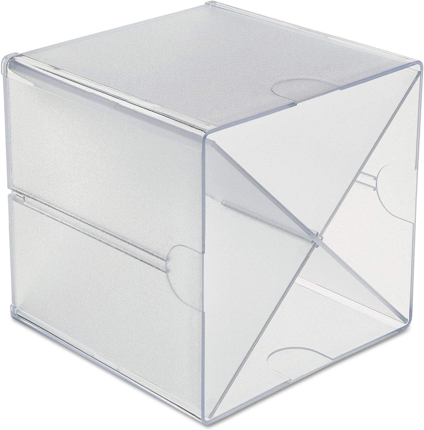 deflecto 350201 Desk Cube with"X" Dividers, Clear Plastic, 6 x 7-1/5 x 6 6 7169+iKsovL. AC SL1500 - northernschoolofshiatsu.co.uk