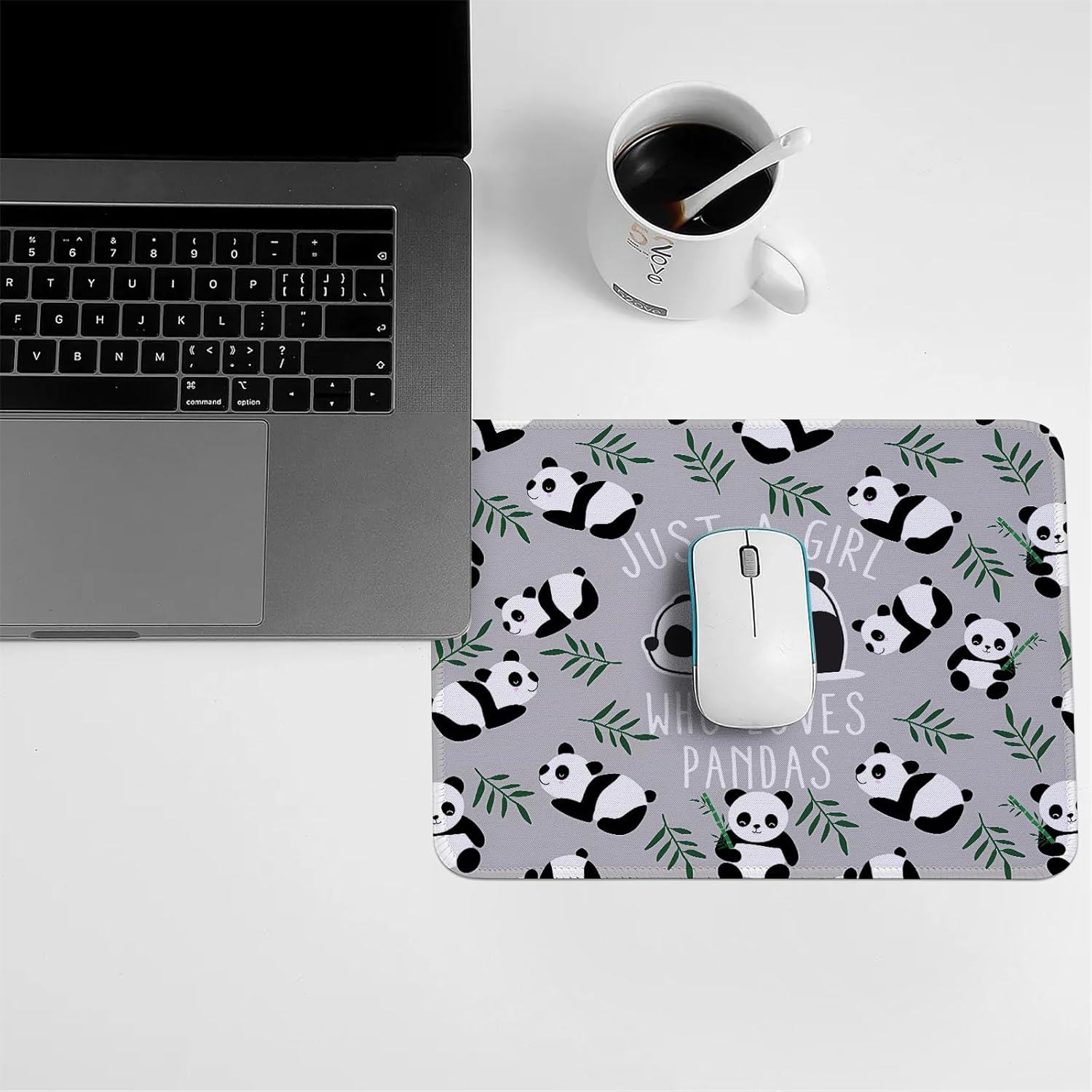 Pandas Lovers Mouse Pad Just A Girl Who Loves Pandas Rectangle Gaming Computer Mouse Pad Birthday for Friends Daughter Son (Loves Pandas MP) 6 7169QcEtQGL. AC SL1500 - northernschoolofshiatsu.co.uk